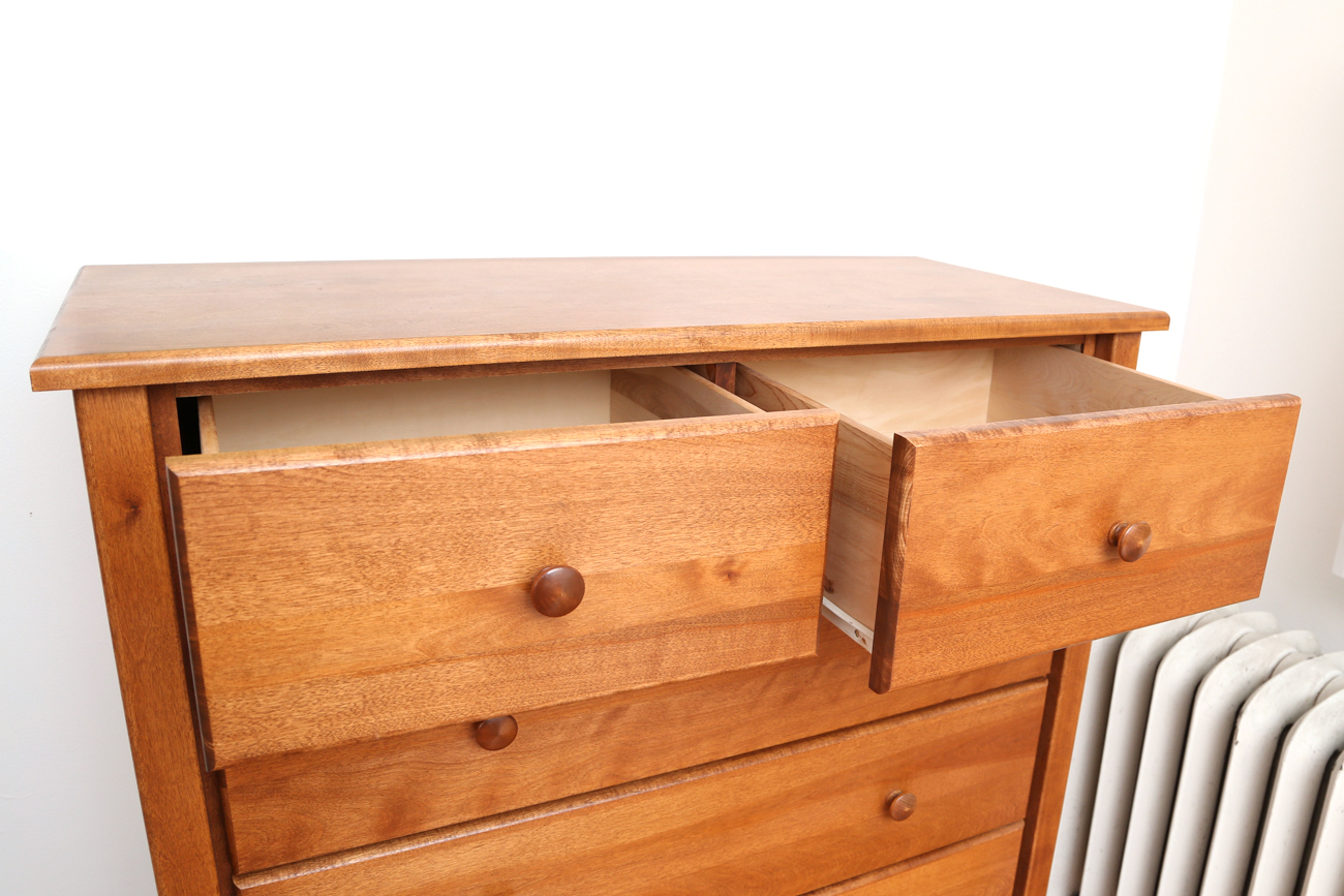 Arts and Crafts Style Oak Chest Of Drawers