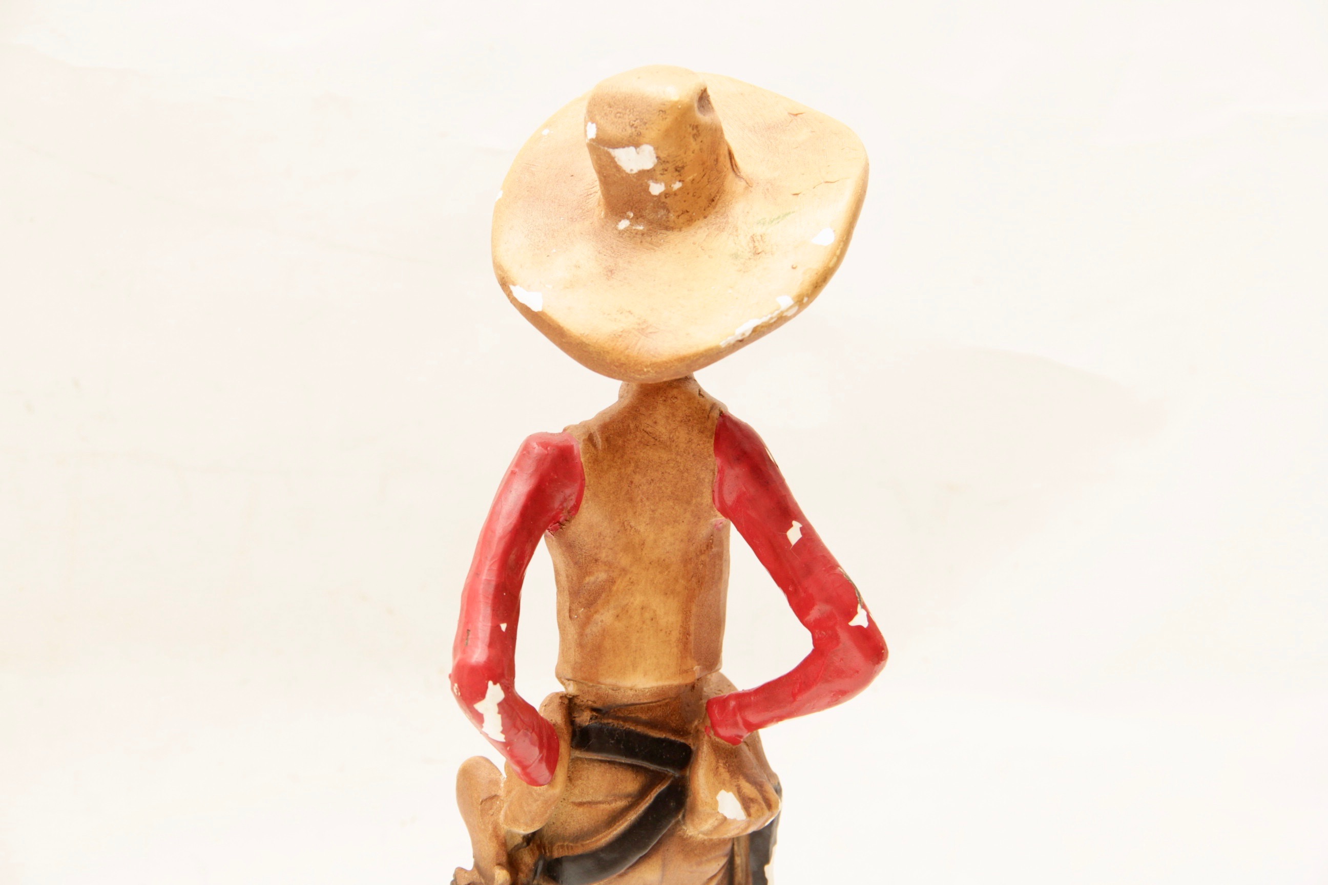 Pair of Vintage E. Borman Chalkware Sculptures