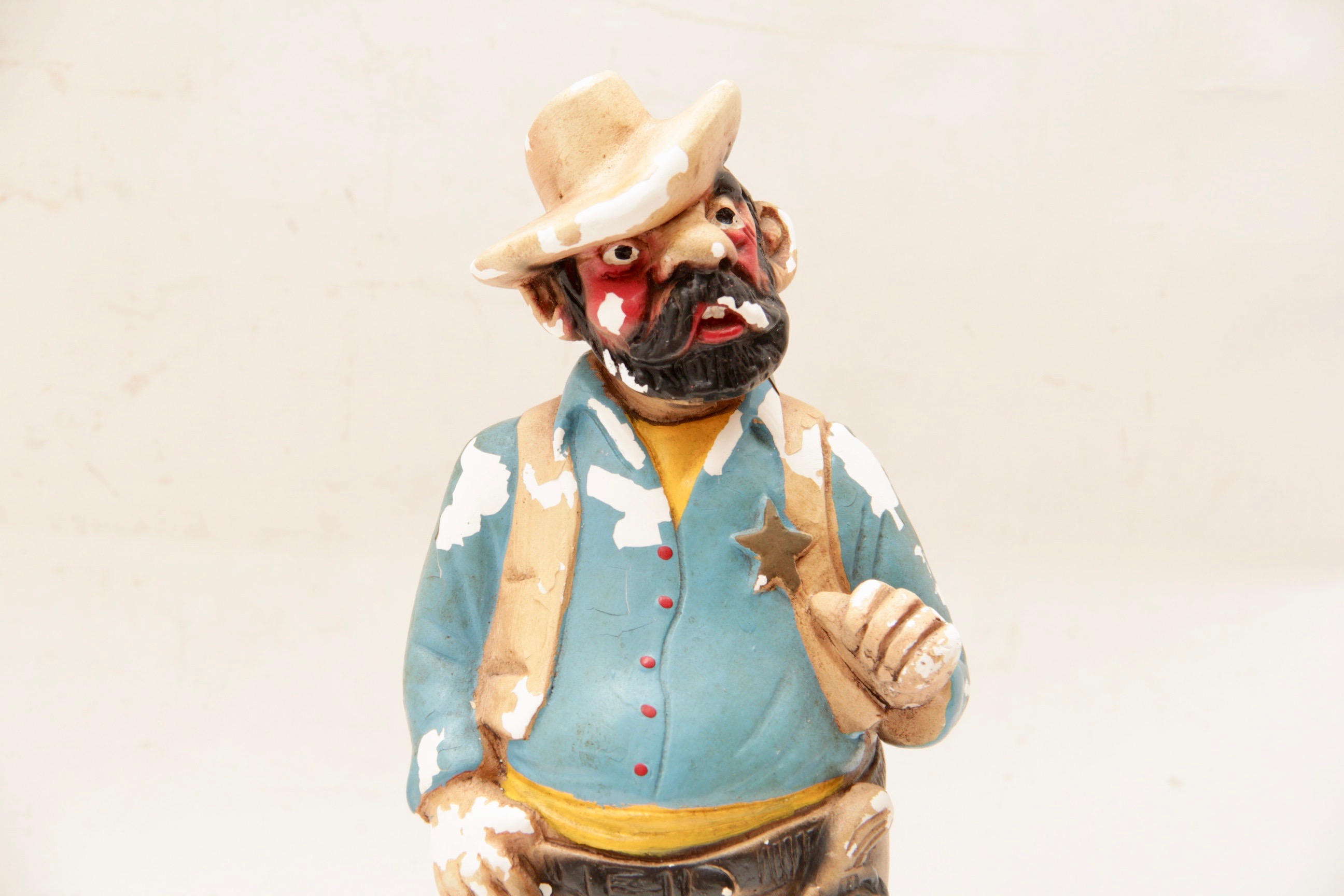 Pair of Vintage E. Borman Chalkware Sculptures