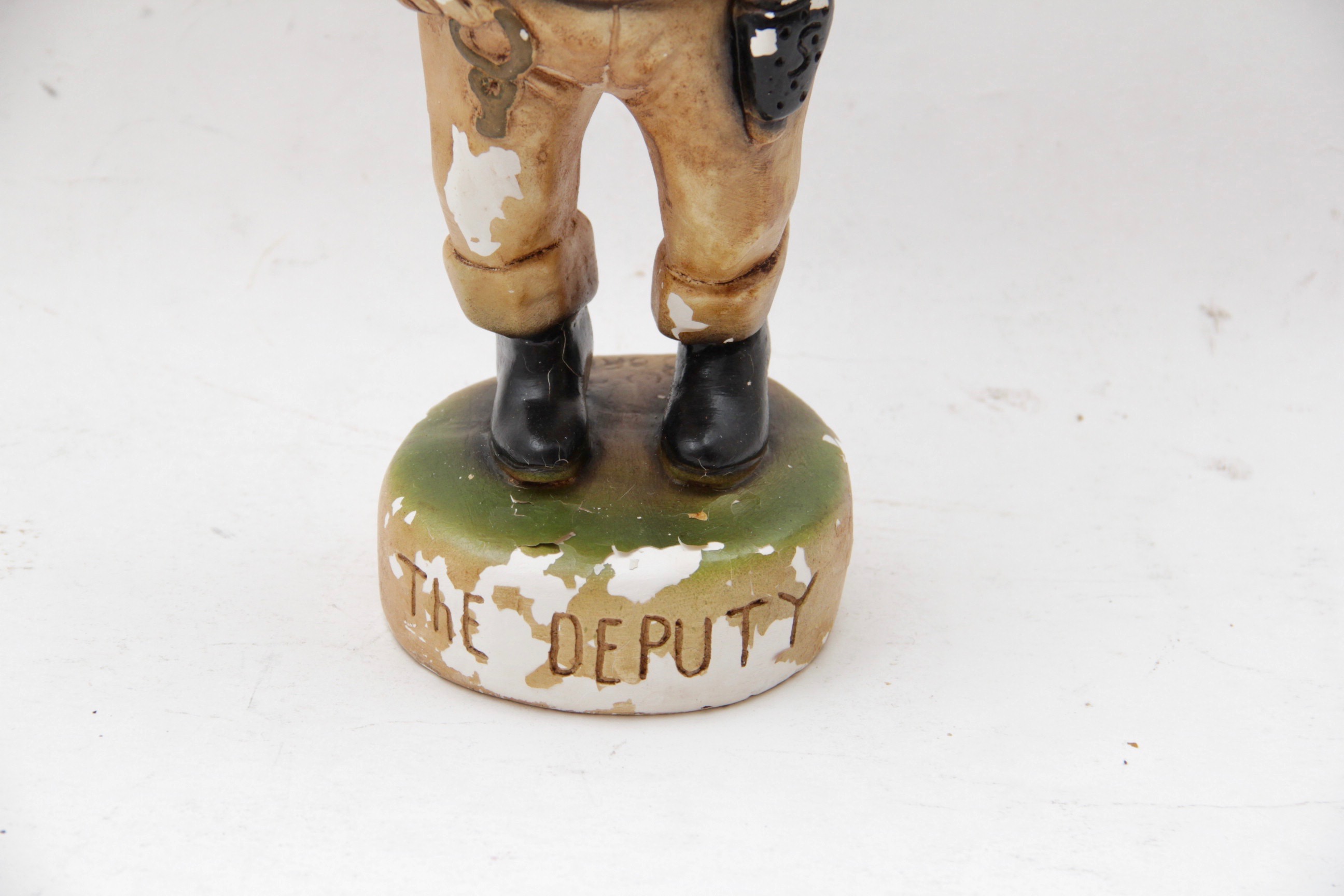 Pair of Vintage E. Borman Chalkware Sculptures