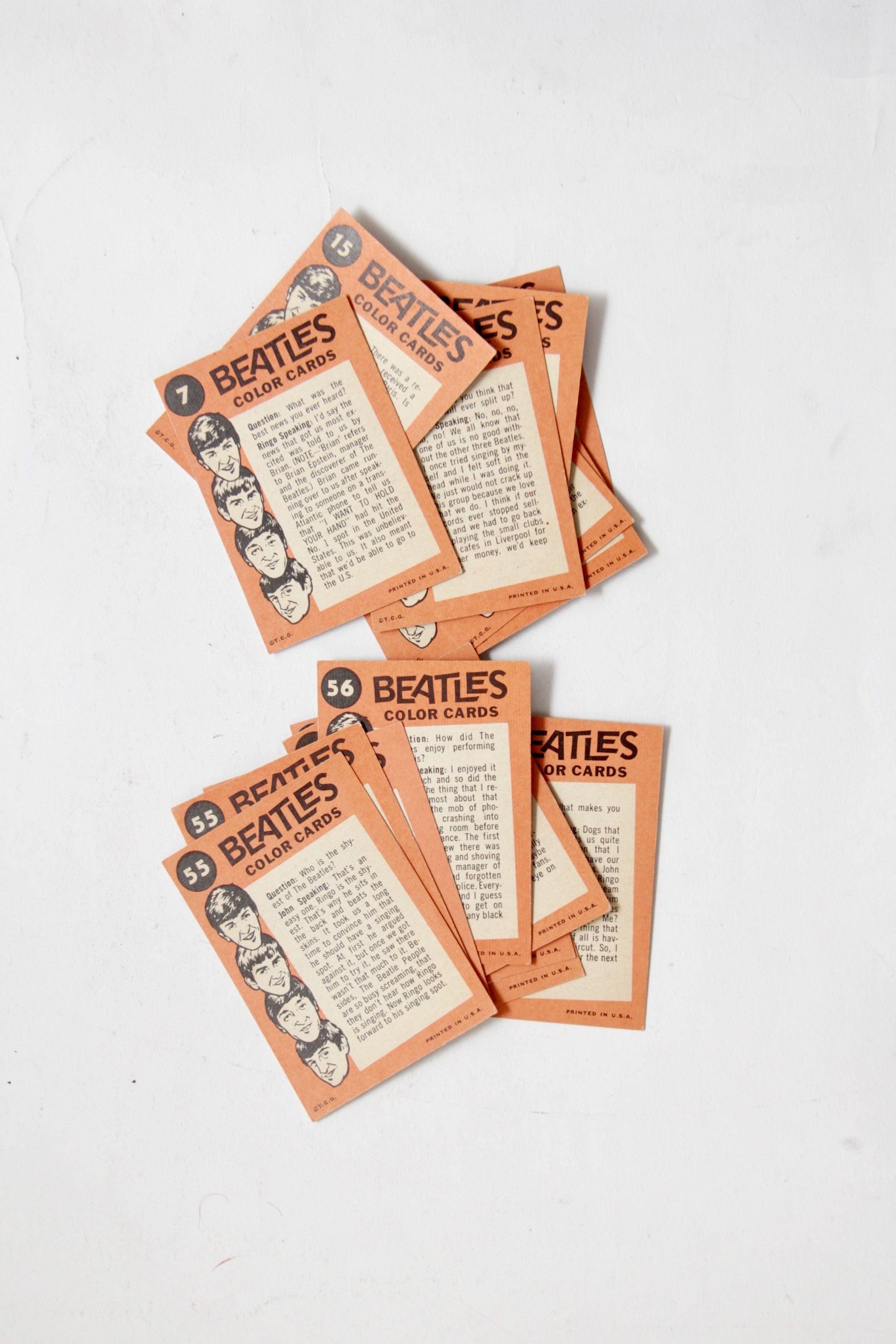 T.C.G. Beatles Trading Cards