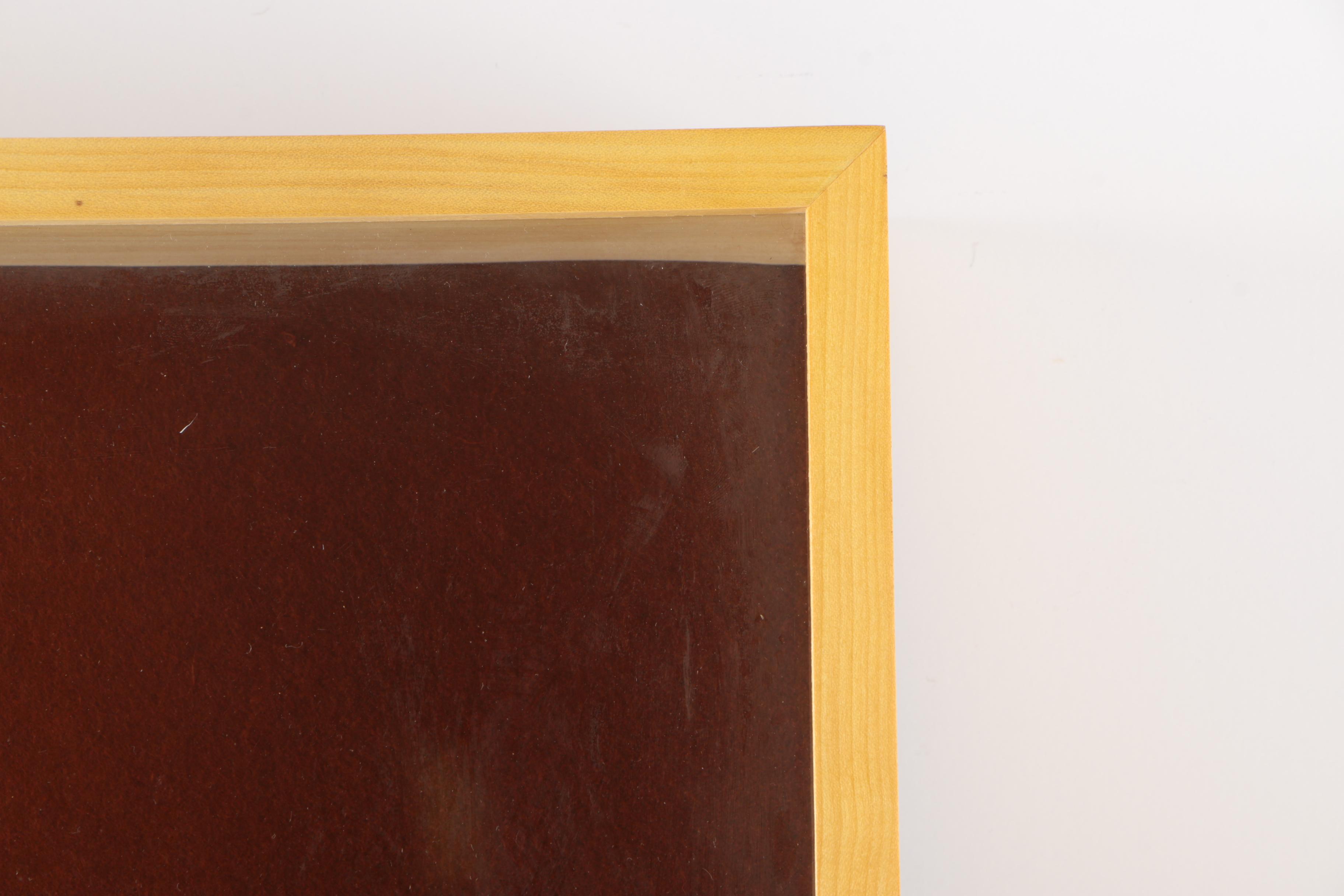 Greg Copeland Wood Cutout in Shadowbox