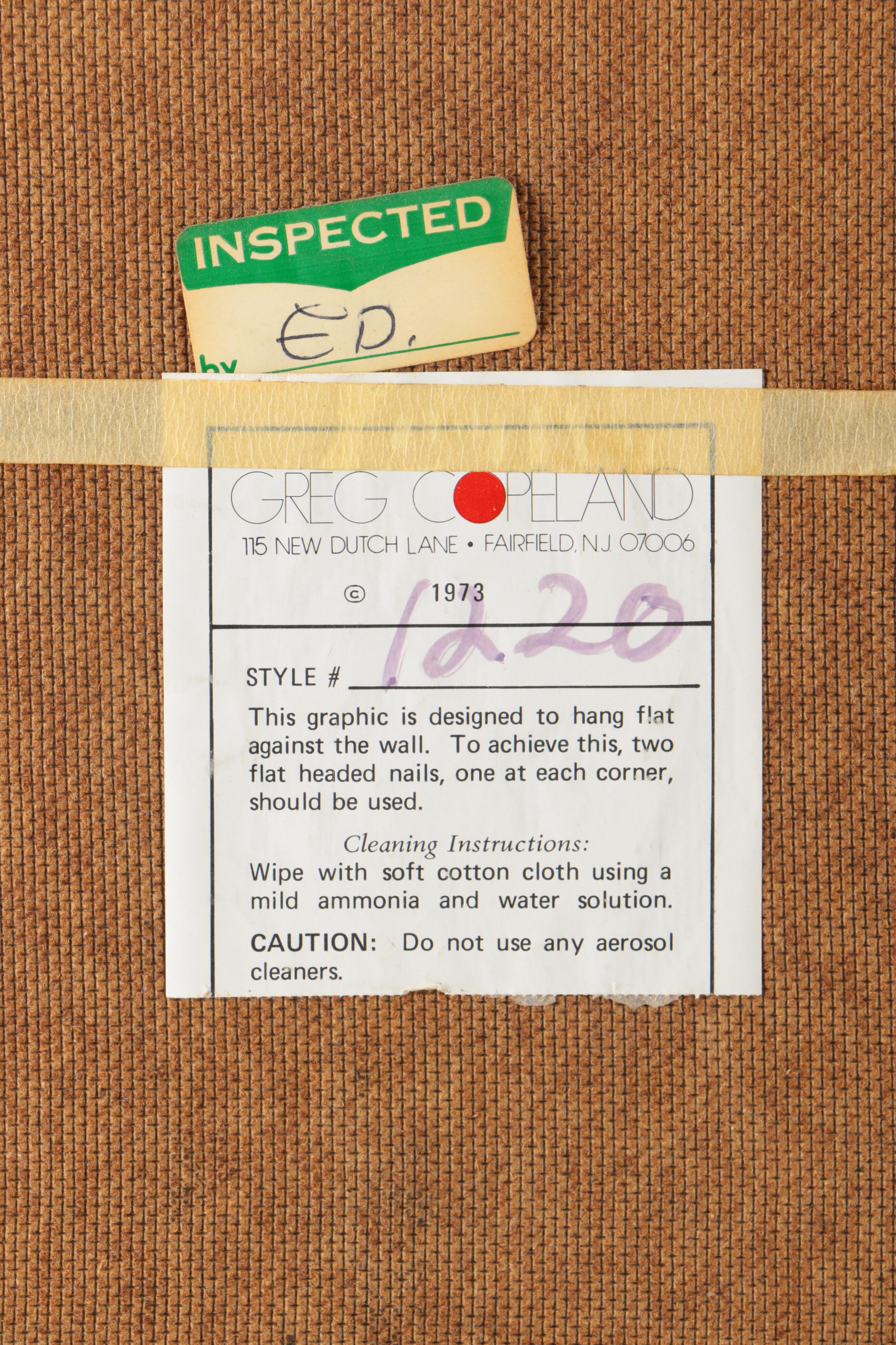 Greg Copeland Wood Cutout in Shadowbox