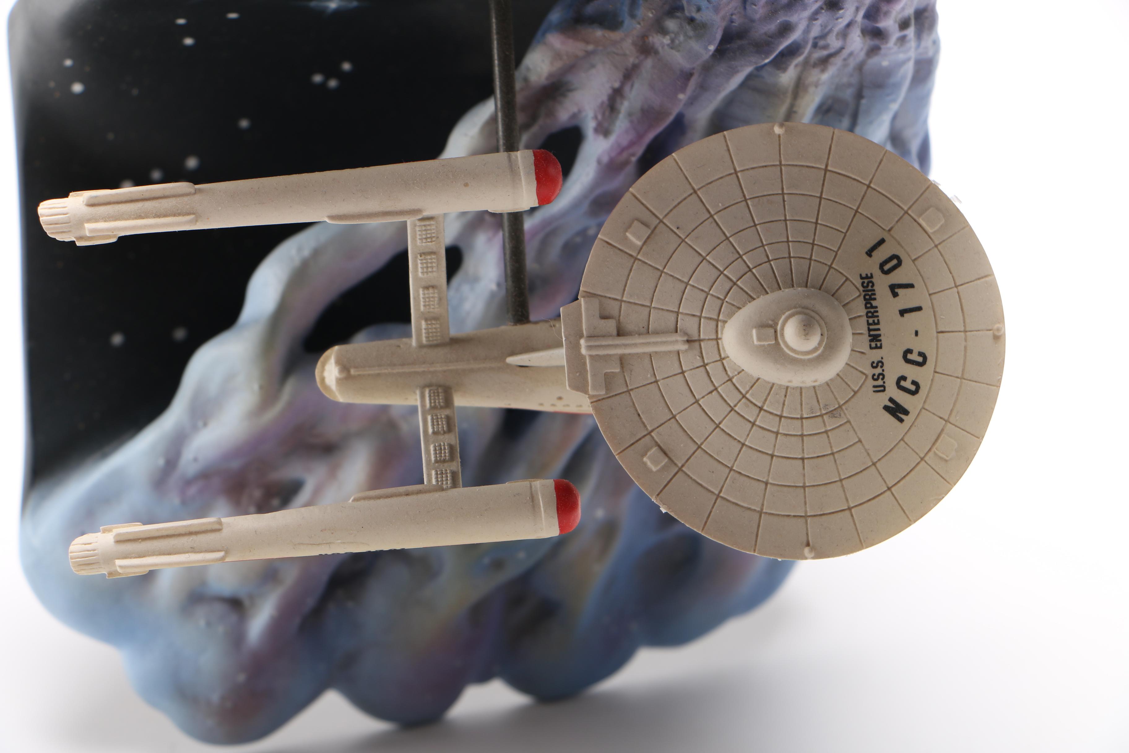 Willitts Designs "Star Trek" U.S.S. Enterprise NCC-1701 Bookend