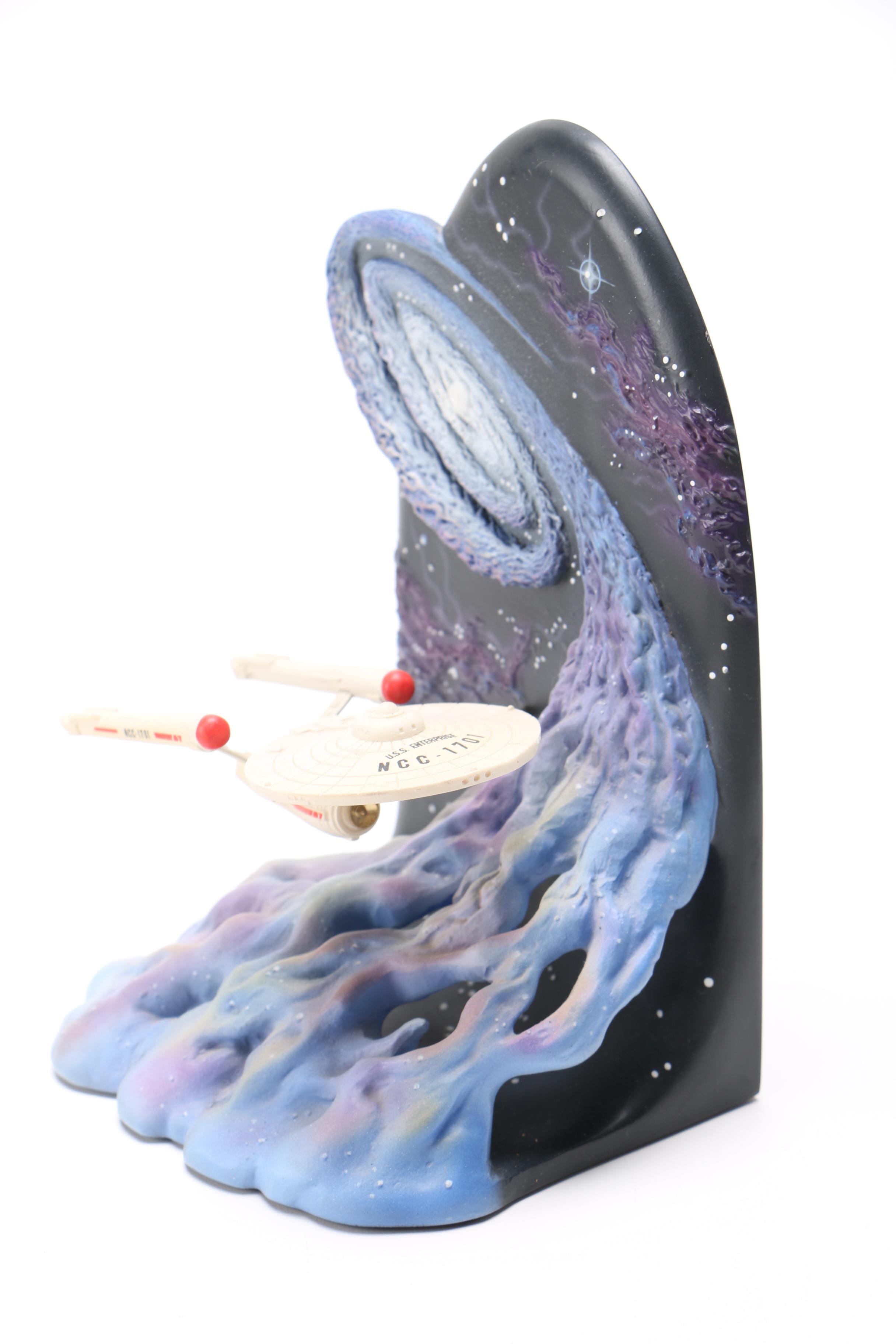 Willitts Designs "Star Trek" U.S.S. Enterprise NCC-1701 Bookend