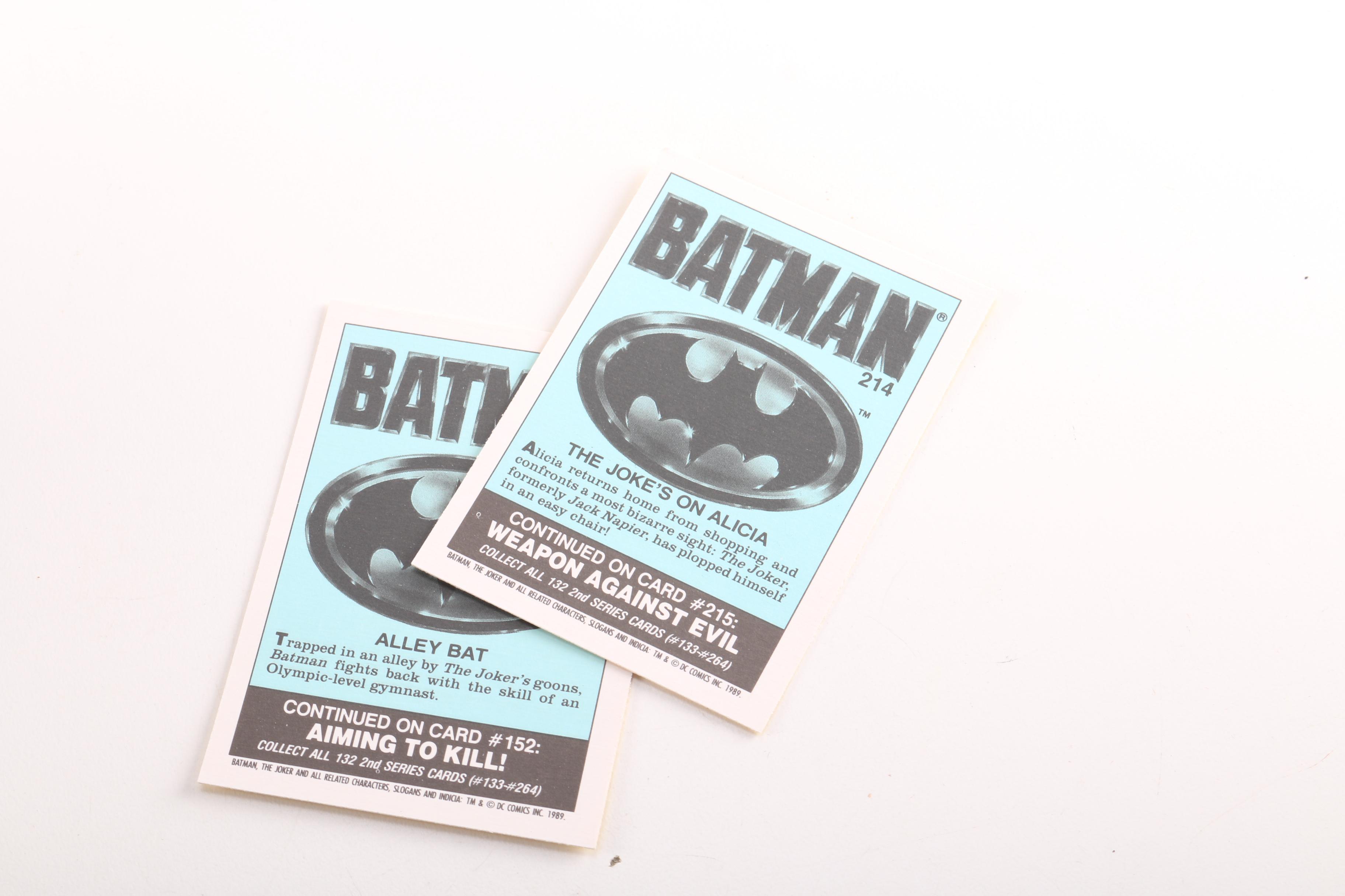 Topps "Batman" Movie Trading Cards