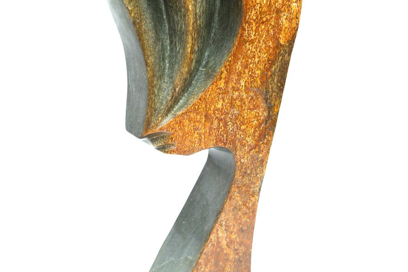 Tafunga Bonjisi Abstract Shona Stone Sculpture