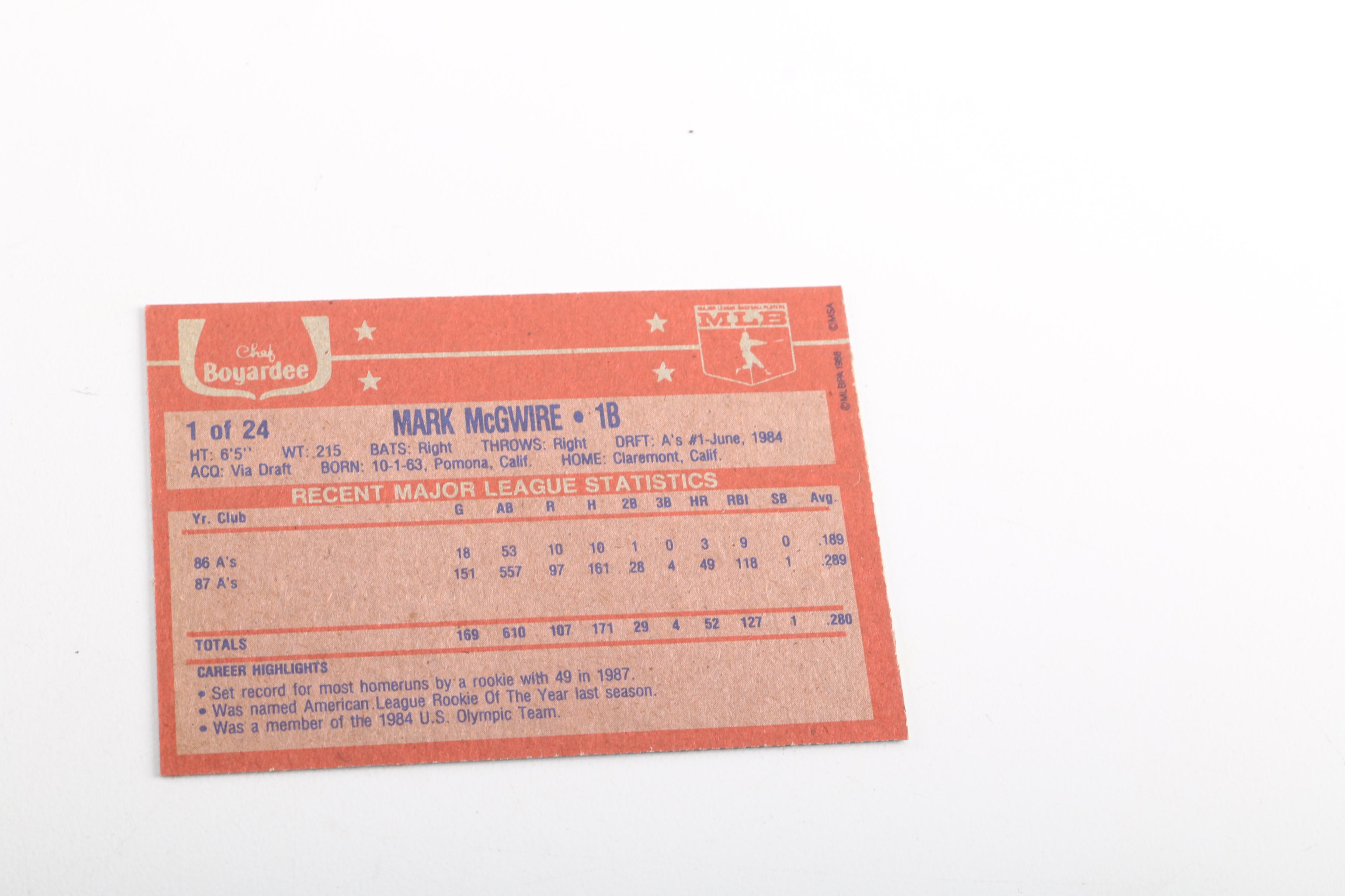 Assortment of Baseball Cards