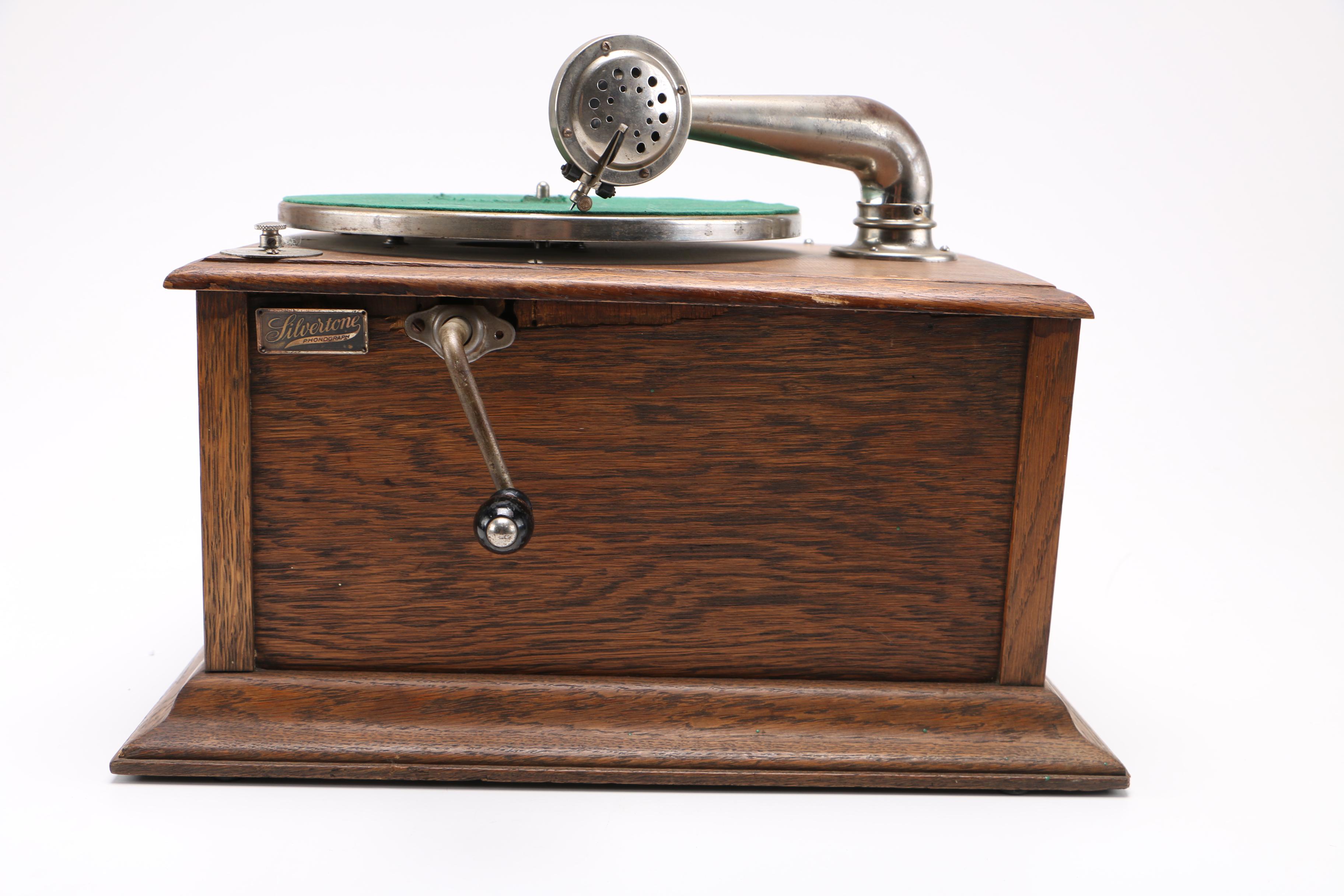 Vintage Silvertone Phonograph