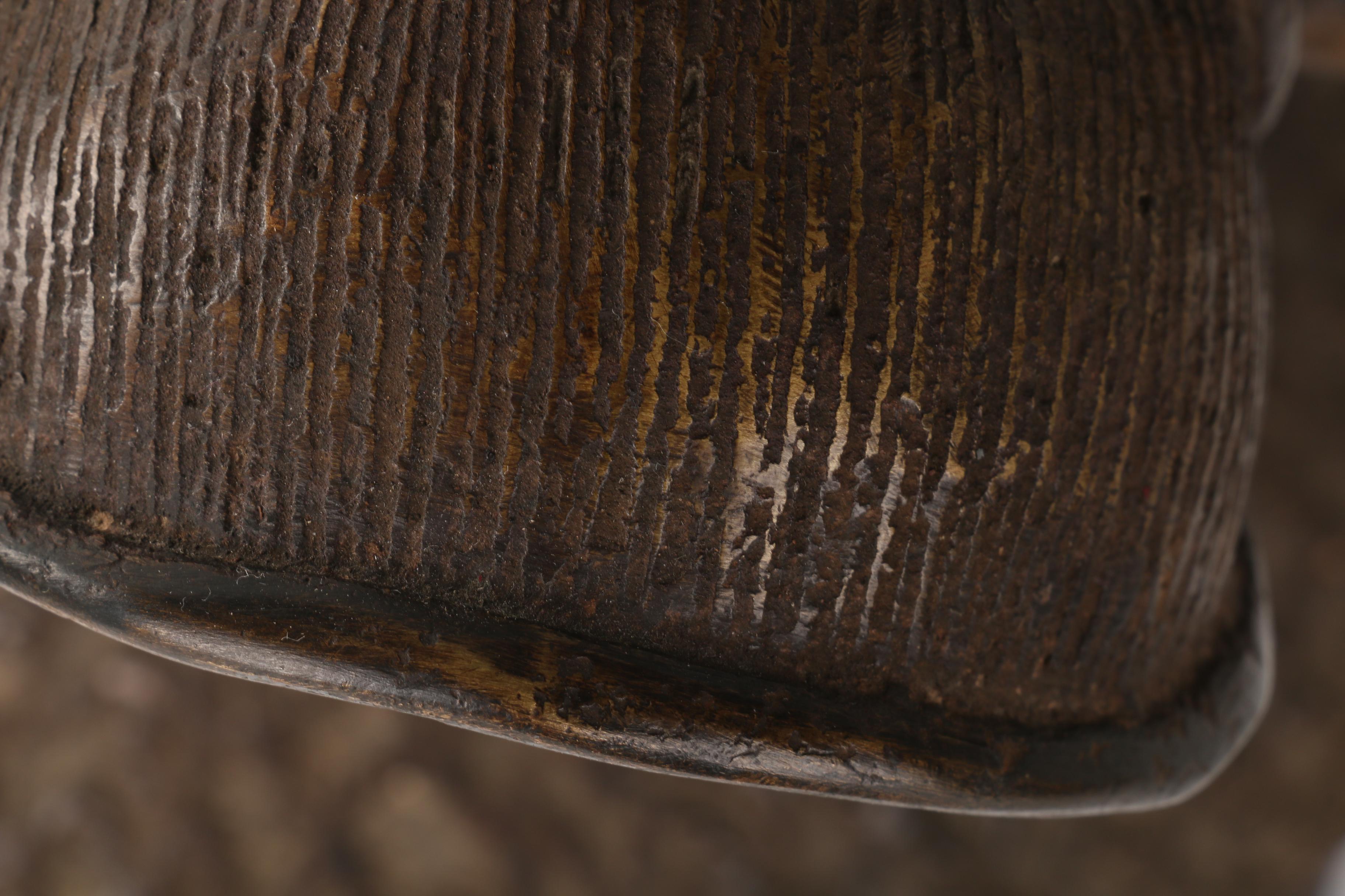 Bronze West African Fertility Figure with Twins