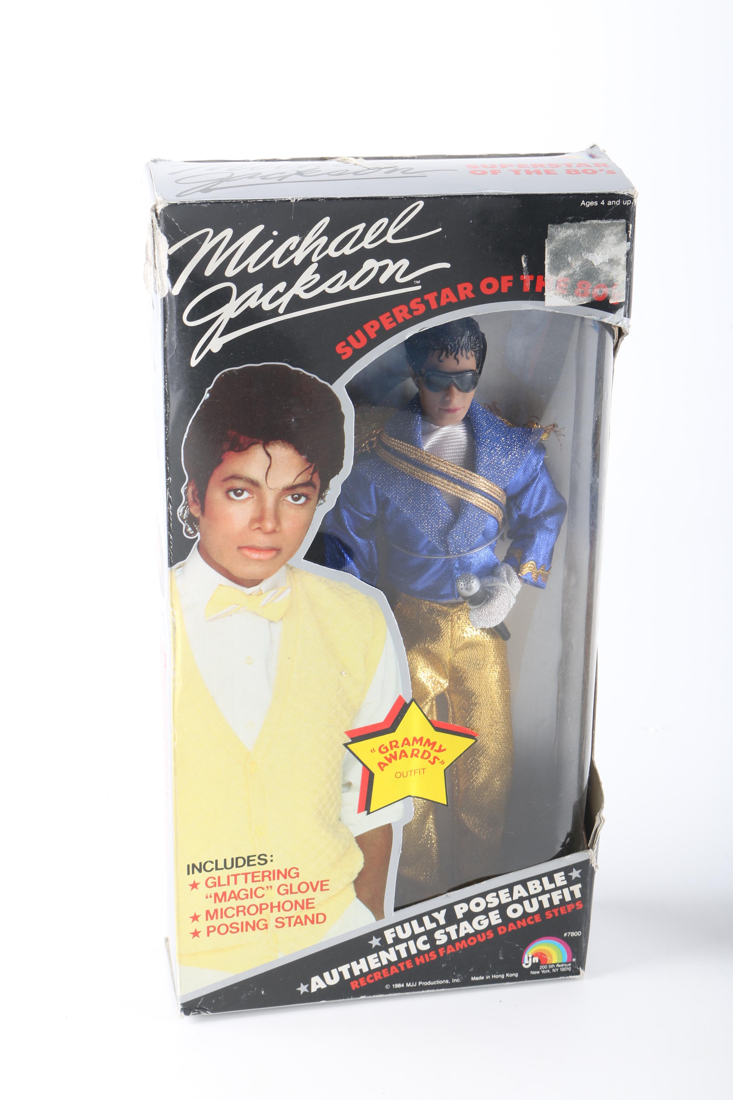 Michael Jackson and Donny Osmond Dolls