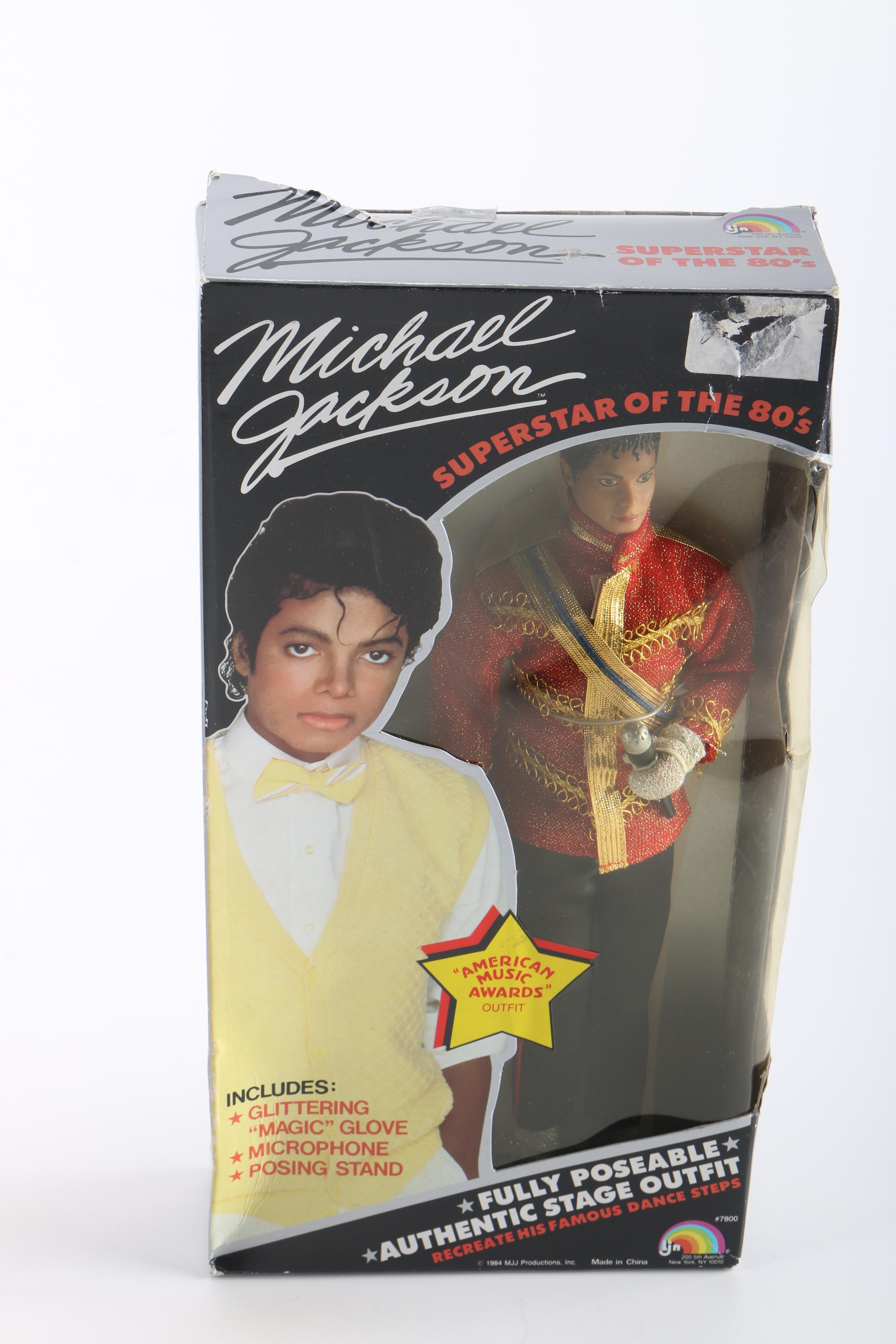 Michael Jackson and Donny Osmond Dolls