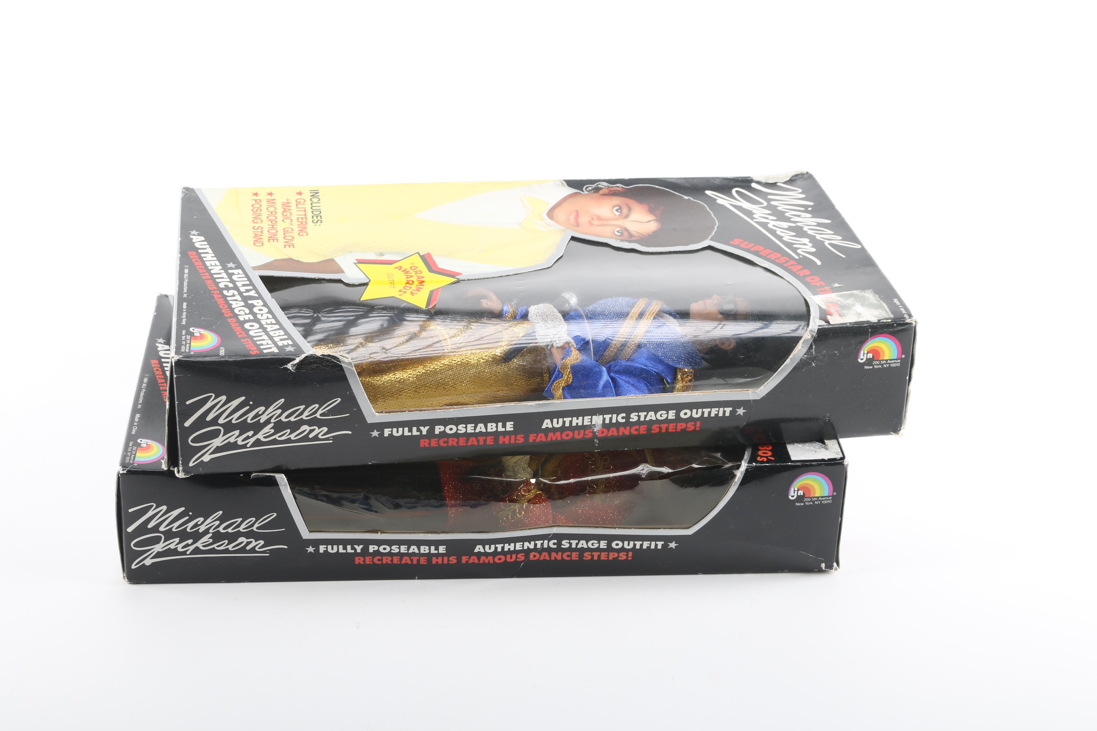 Michael Jackson and Donny Osmond Dolls