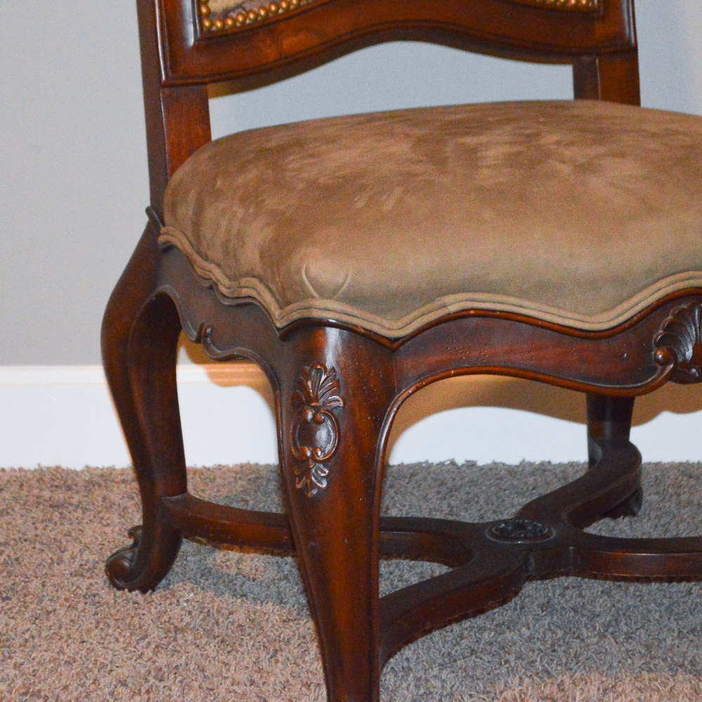 Vintage Queen Anne Style Chair