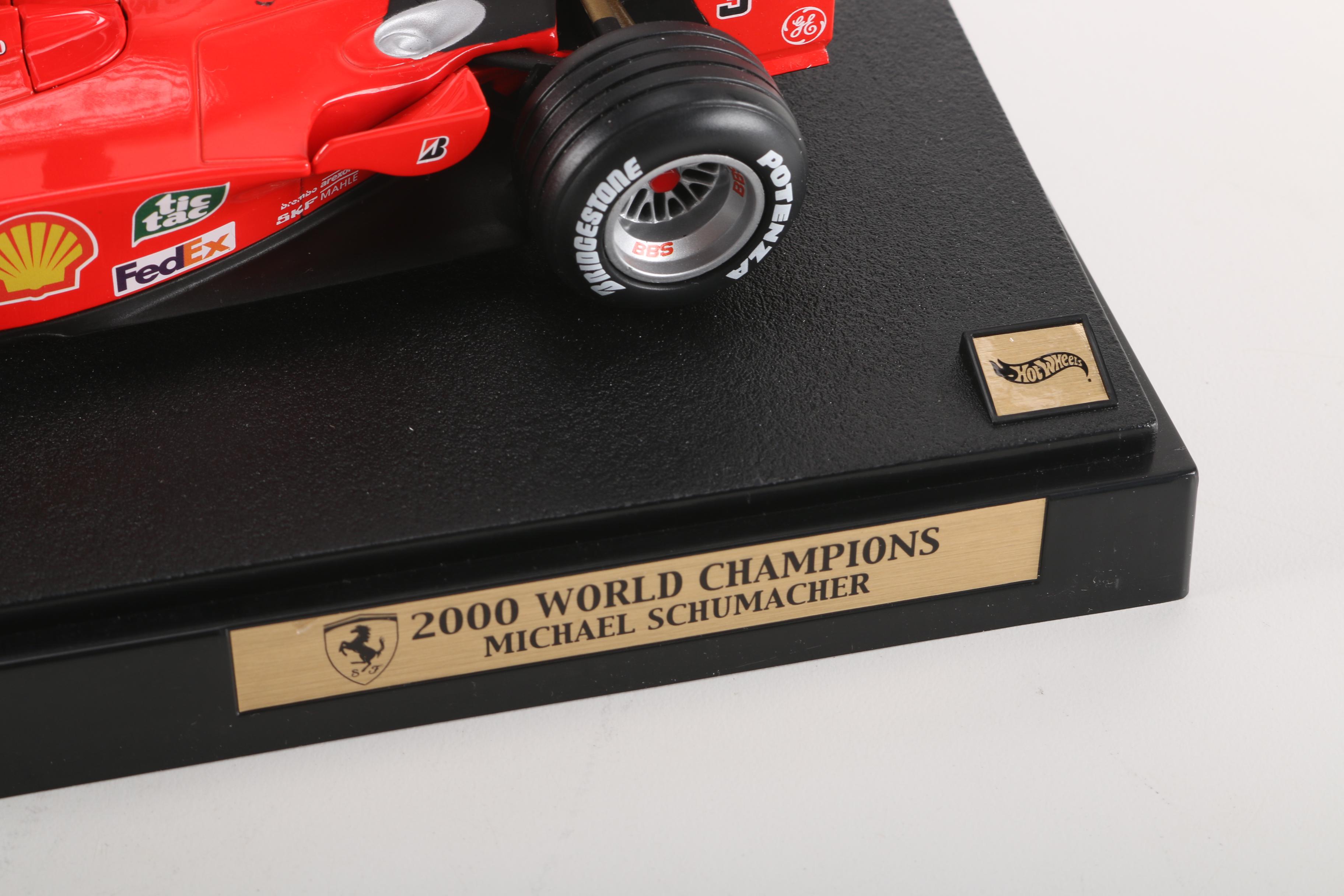 Hot Wheels Limited Edition Michael Schumacher F1 Die-Cast Car