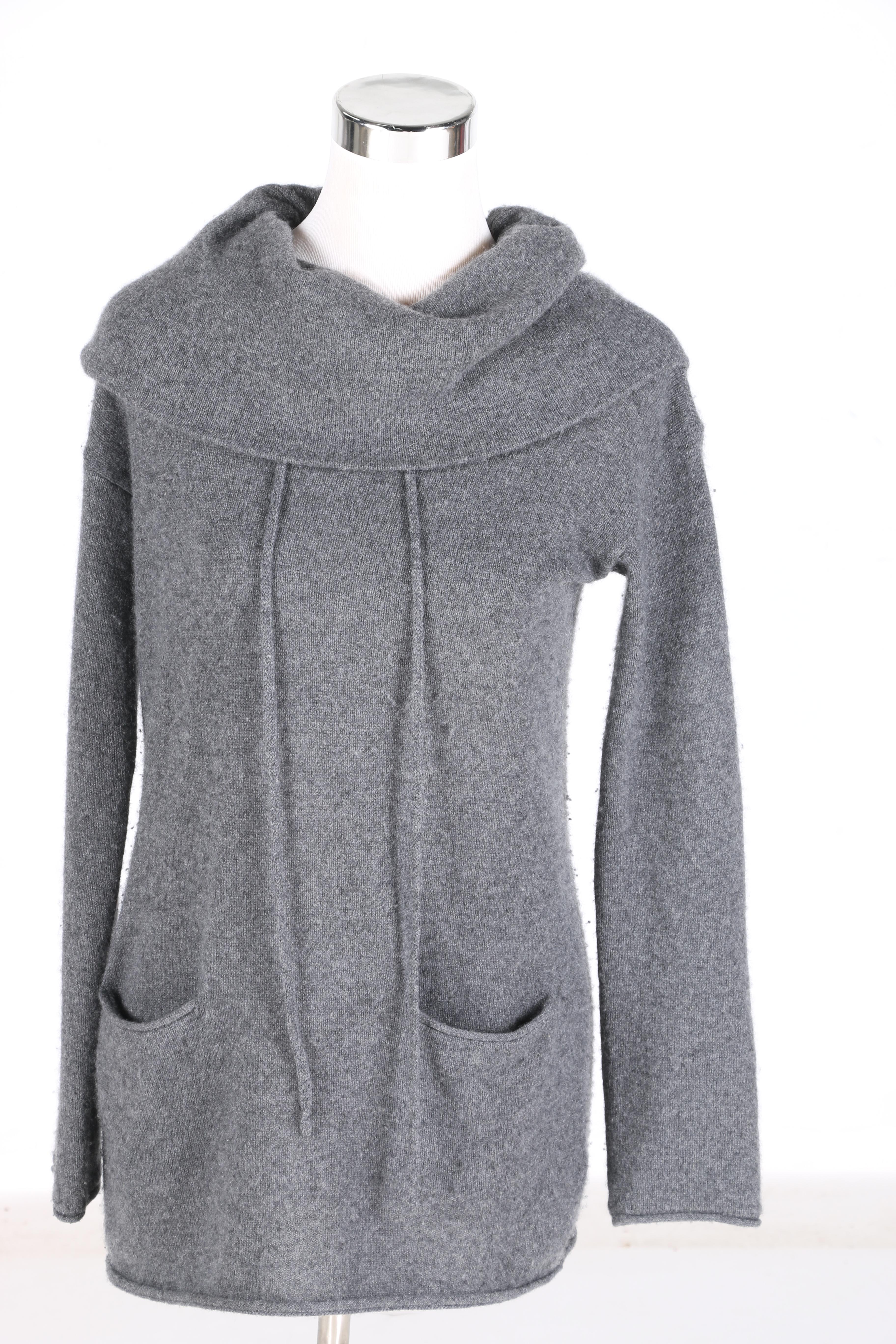 Cowl Neck Cashmere Sweaters by Aqua and Sutton