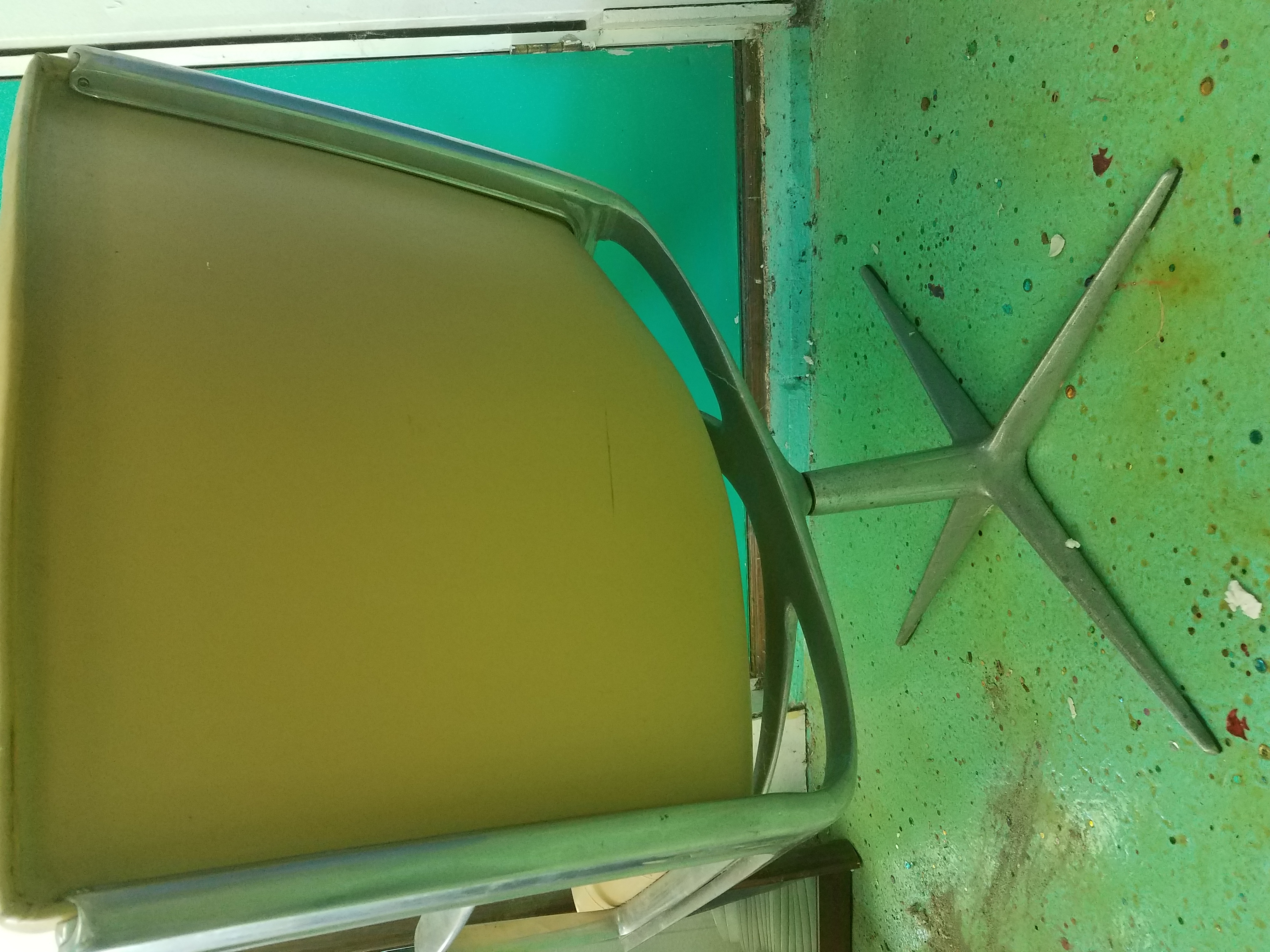 Mid Century Modern Leather Office Chair