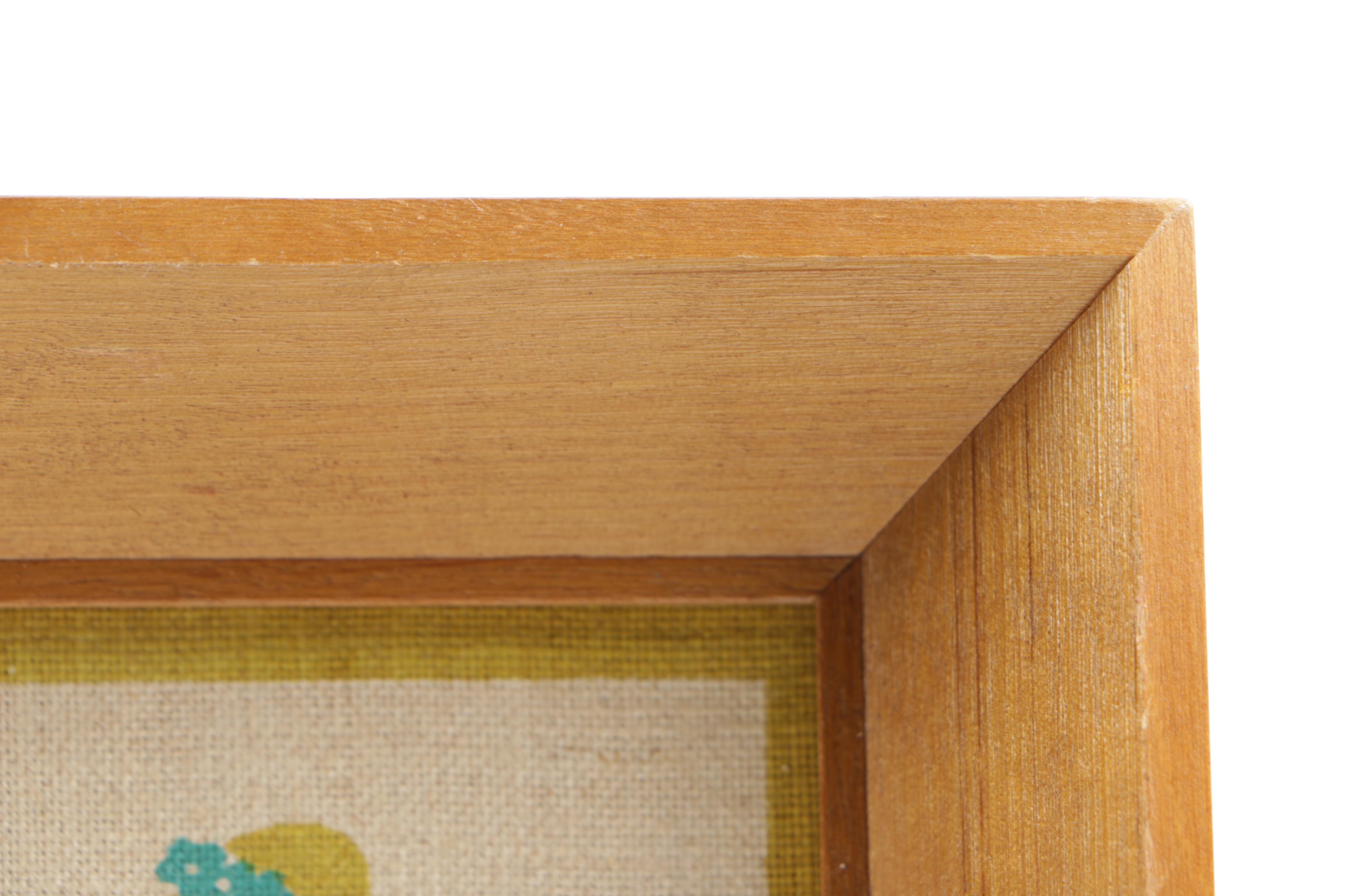 Two Robert Darr Wert Serigraphs on Linen Folk Sayings