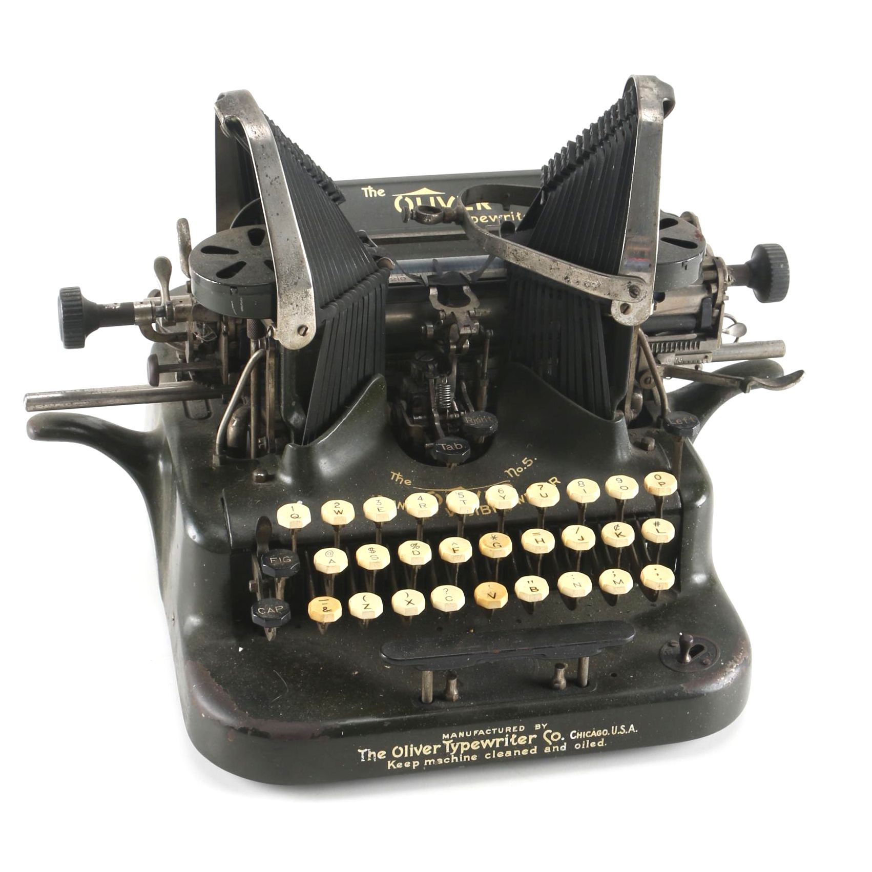 Circa 1913 No. 5 Oliver Typewriter