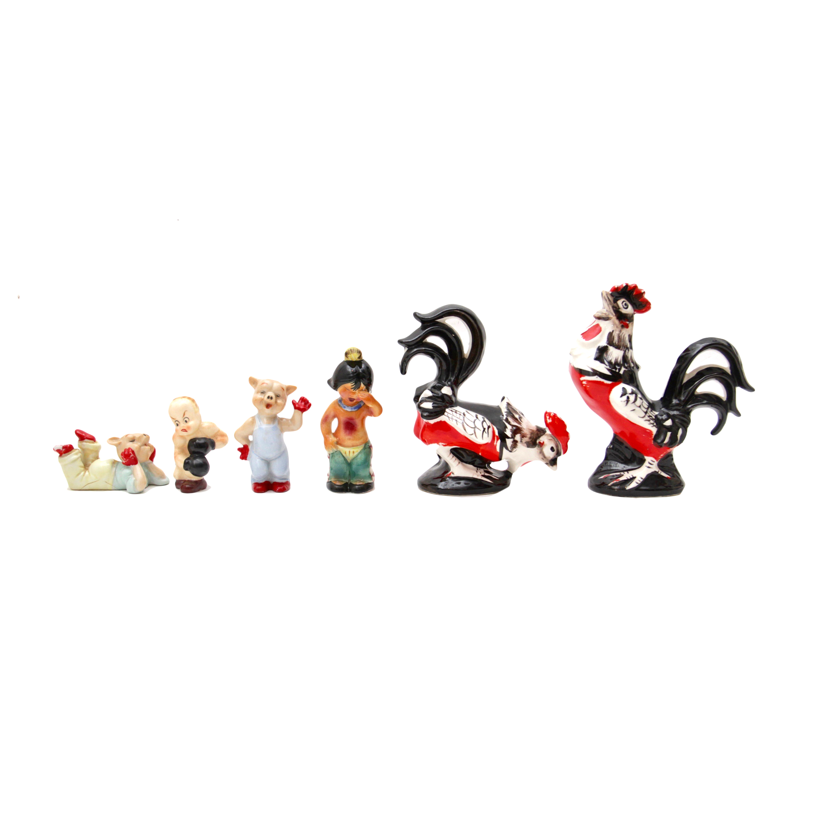 Japanese Ceramic Figurines