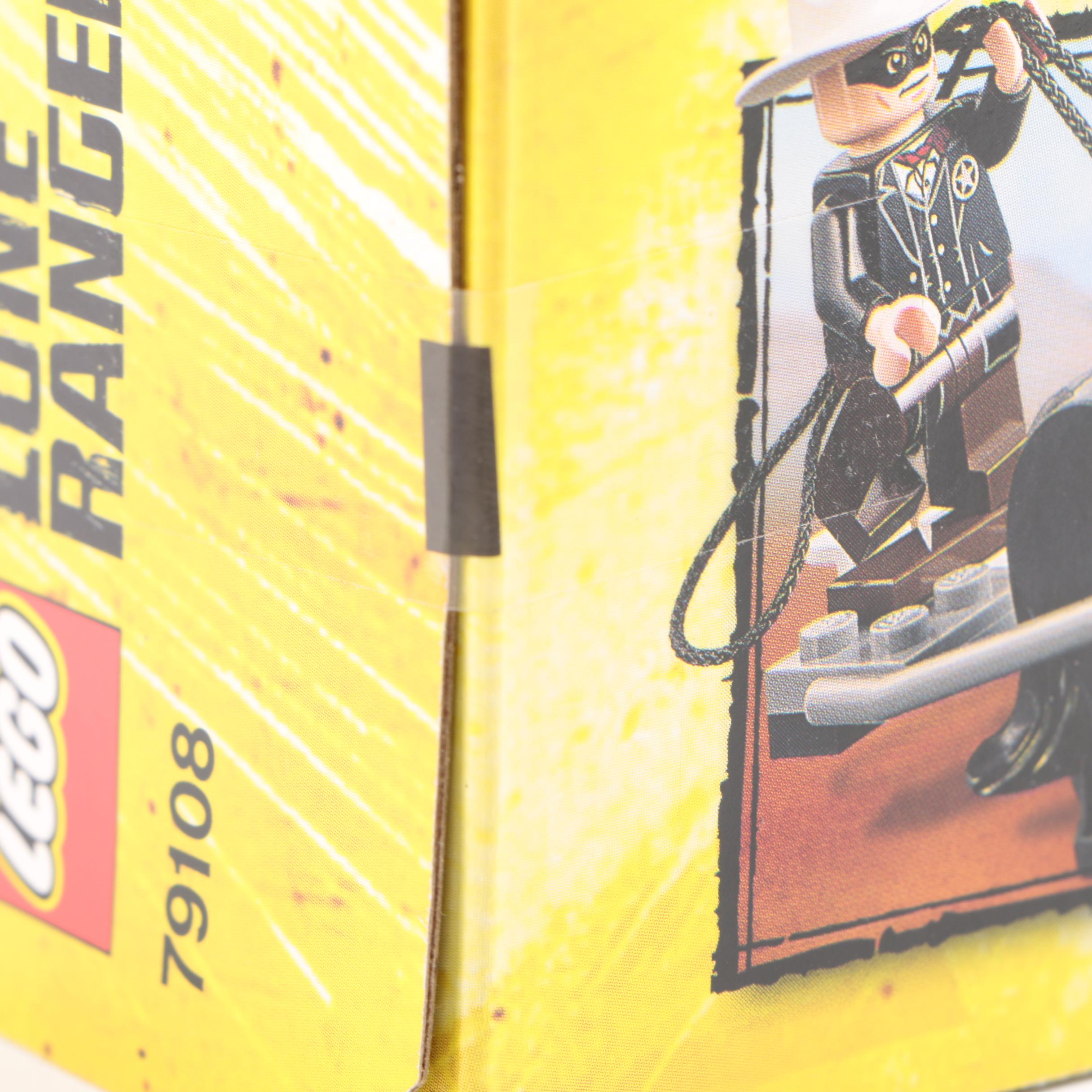 Collection of Four "Lone Ranger" Toys and One Lego Set