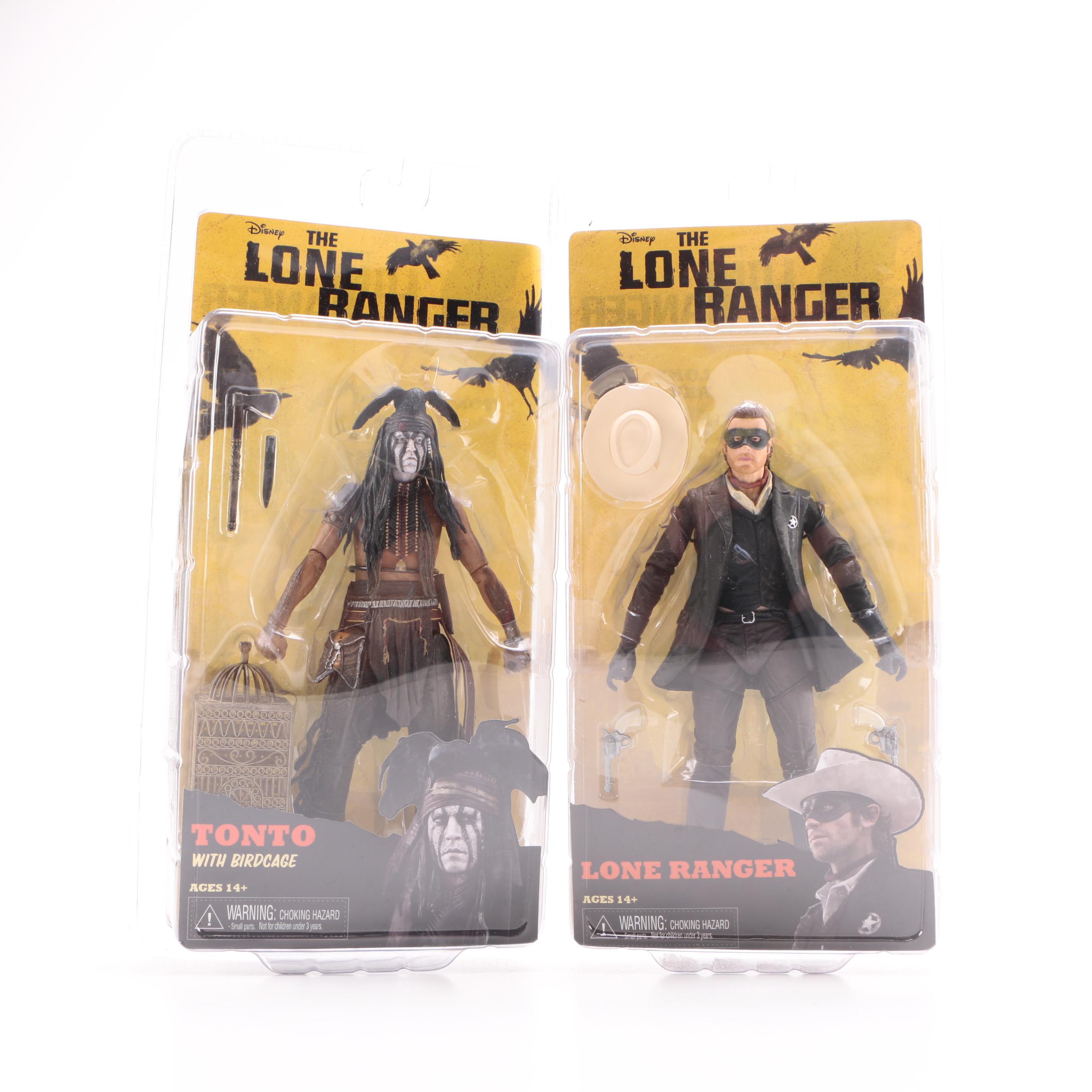 Collection of Four "Lone Ranger" Toys and One Lego Set