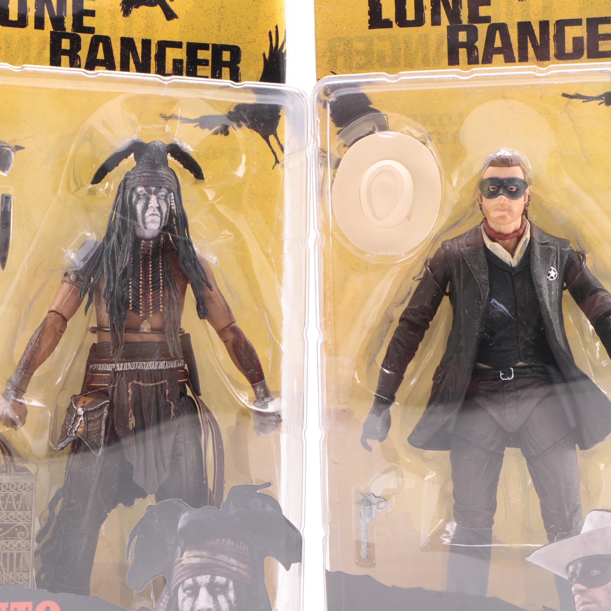 Collection of Four "Lone Ranger" Toys and One Lego Set