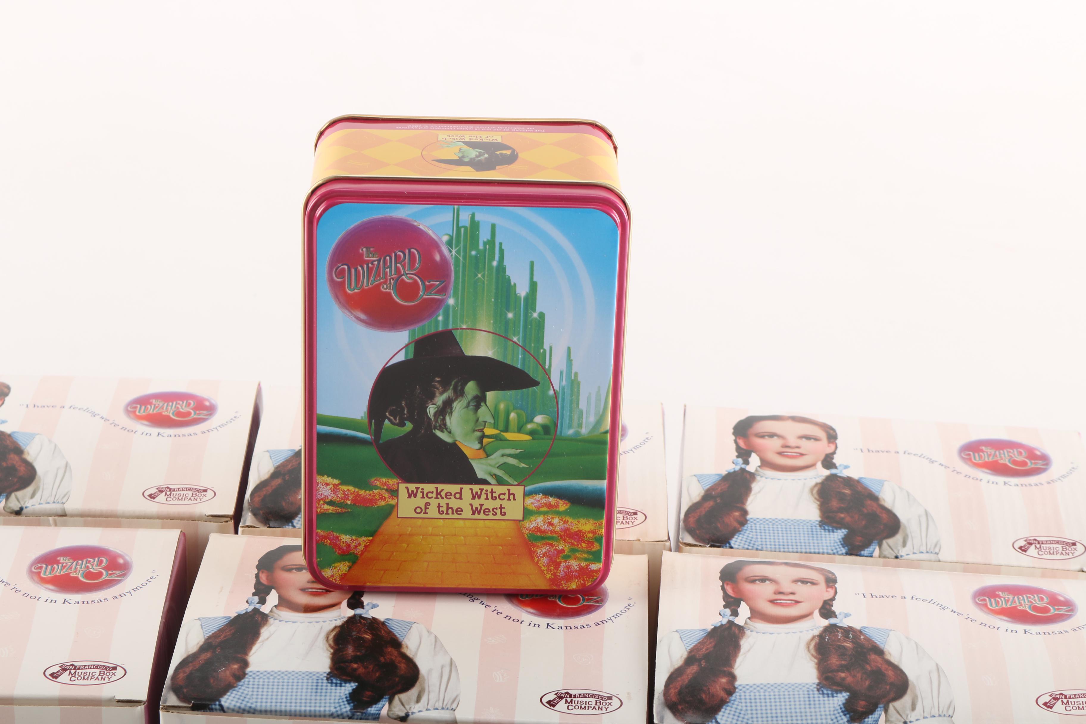 San Francisco Music Box Company "Wizard of Oz" Musical Ornaments