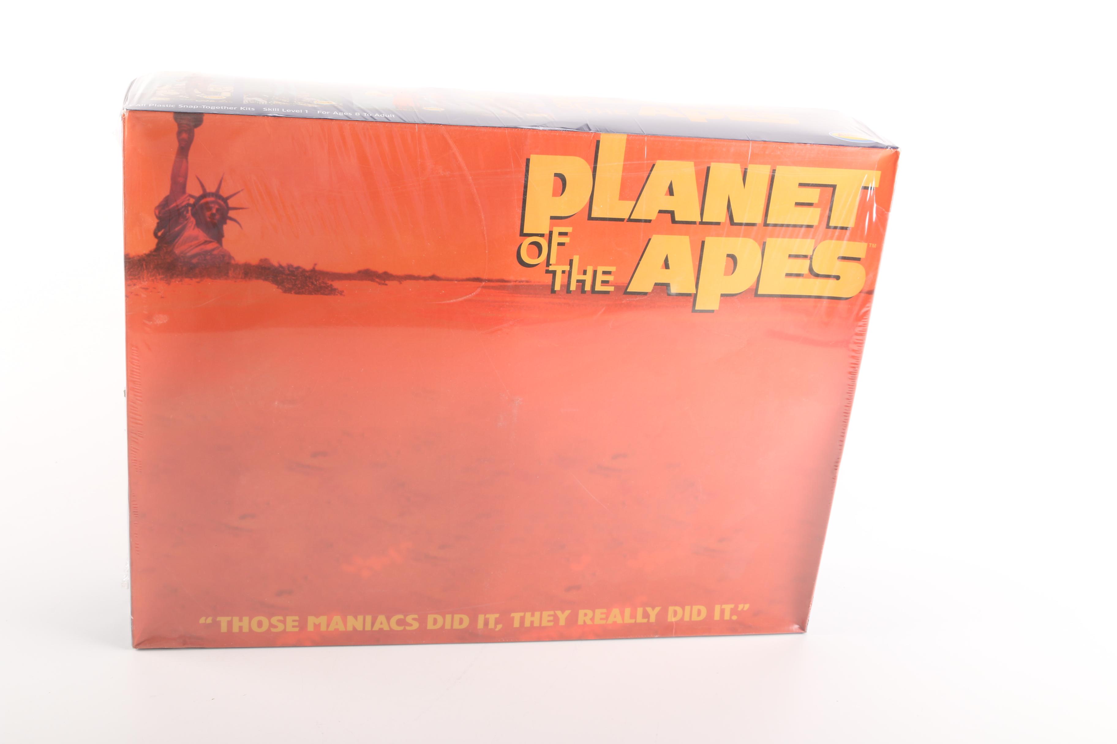 Sealed "Planet of the Apes" Four-Pack of Model Kits by Aurora