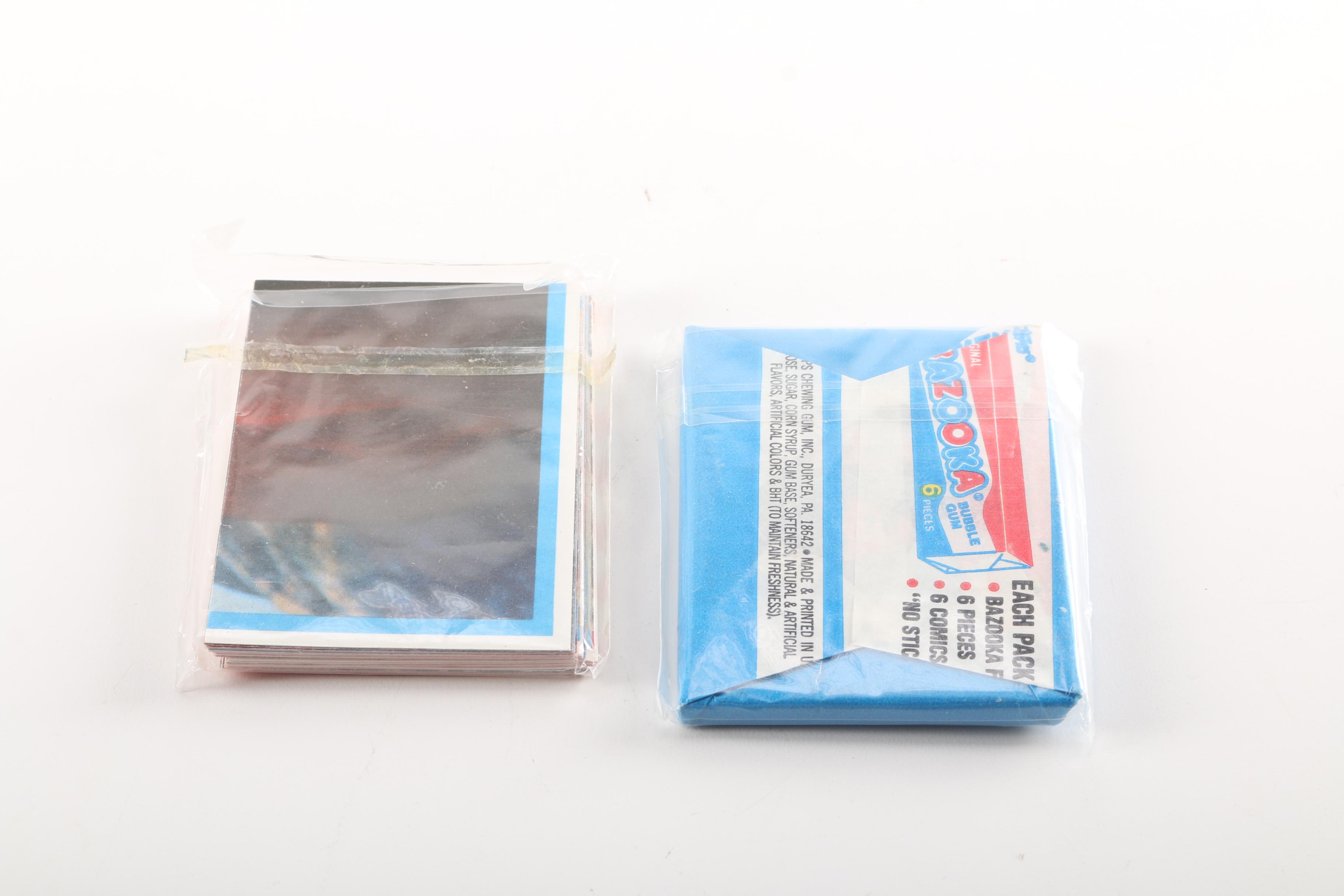 Collection of "Superman" and "Supergirl" Trading Cards