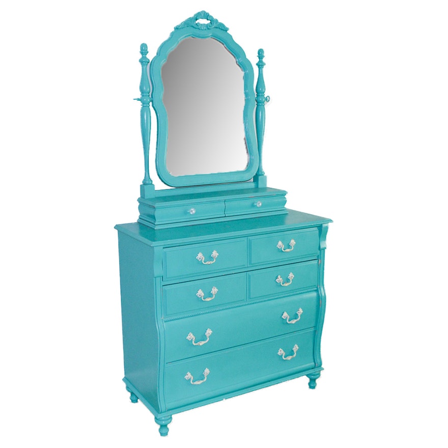 Dresser With Vanity Mirror by Stanley Furniture