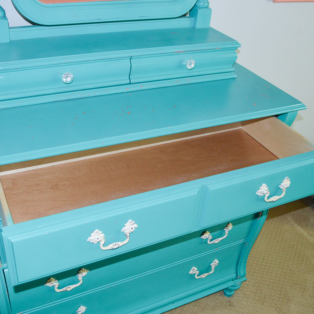 Dresser With Vanity Mirror by Stanley Furniture