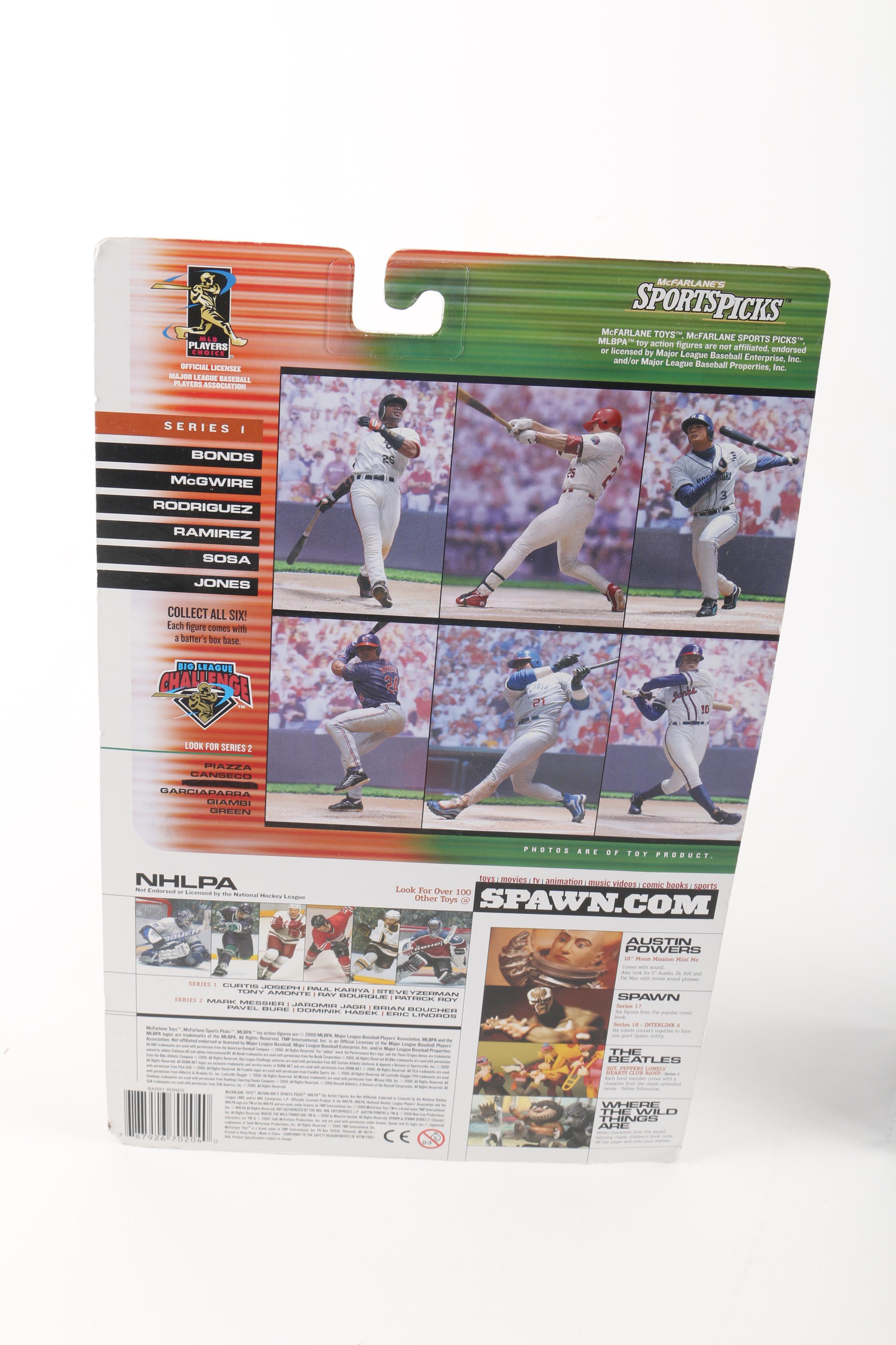 Four Collectible Baseball Figurines