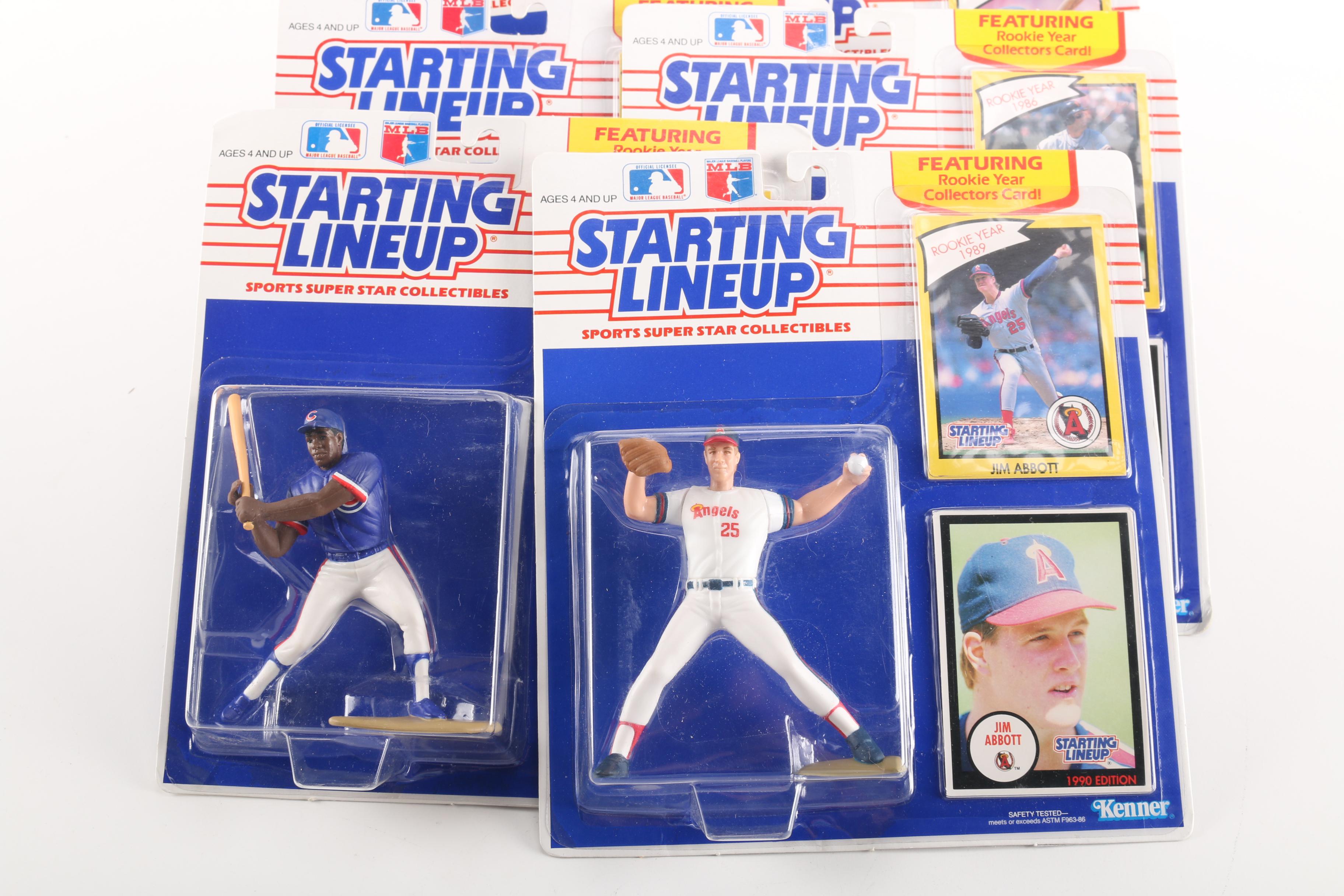 Assortment of Eleven Starting Lineup Sports Superstar Collectibles