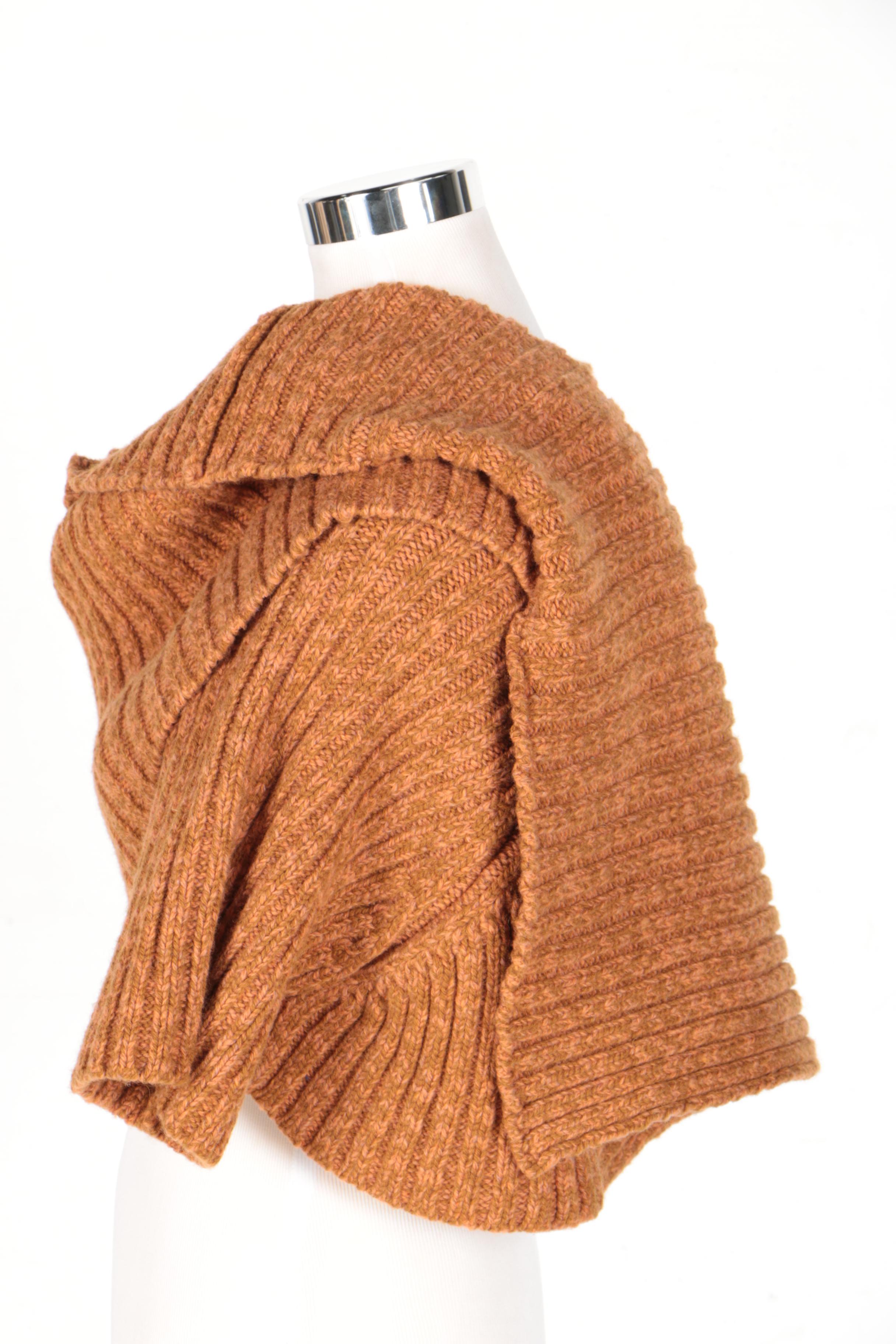 Dries Van Noten Wool Sweater Wrap