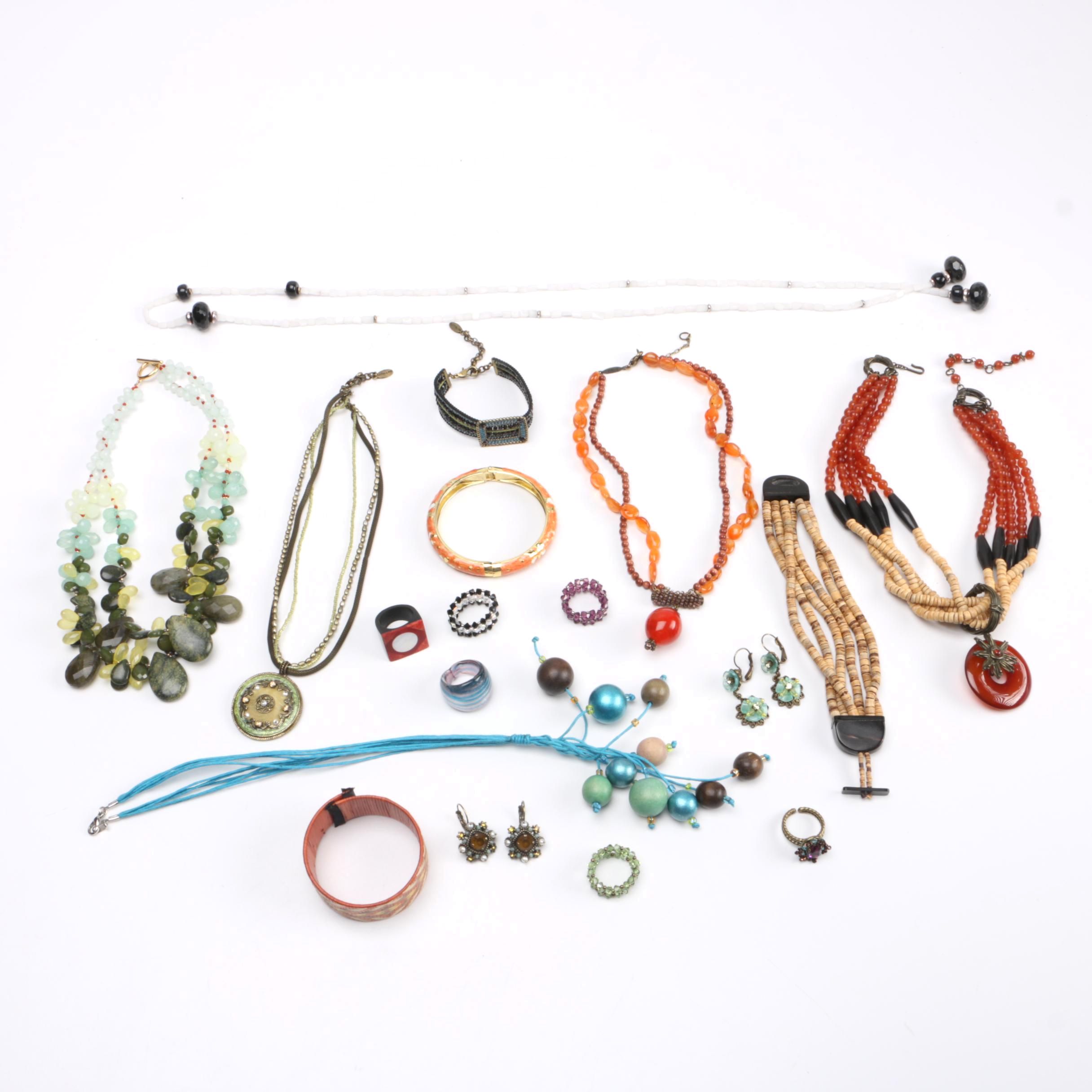 Assortment of Costume Jewelry