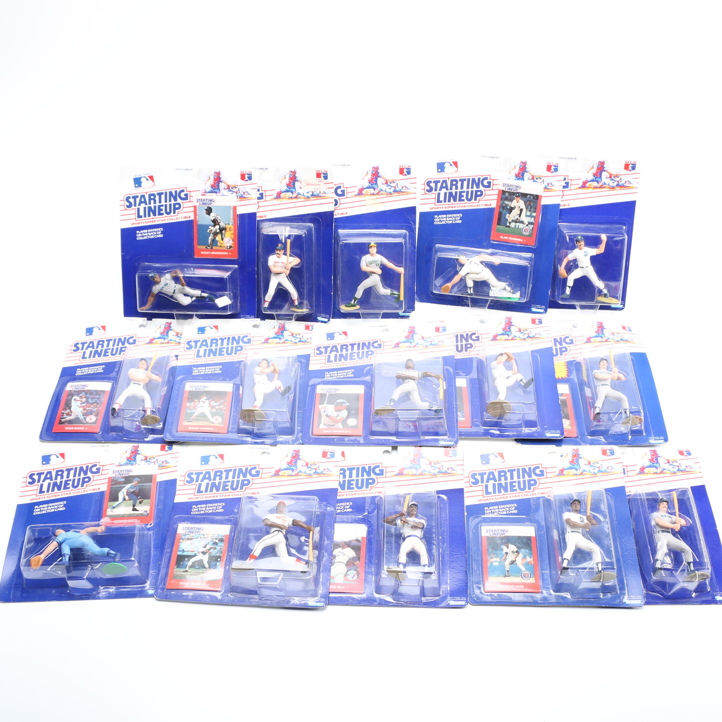 Assortment of Fifteen Starting Lineup Sports Superstar Collectibles