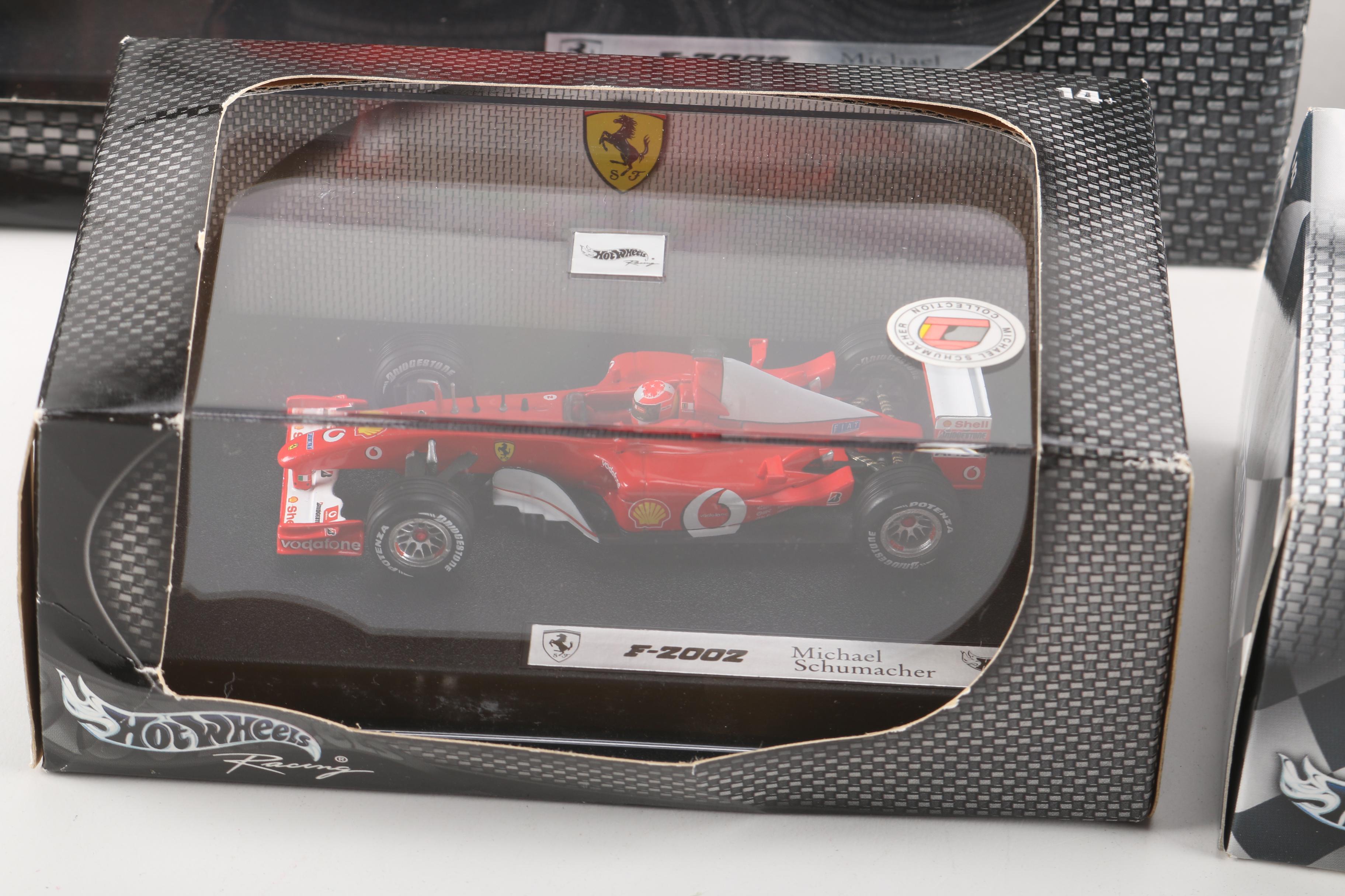 Hot Wheels Michael Schumacher Racing Cars