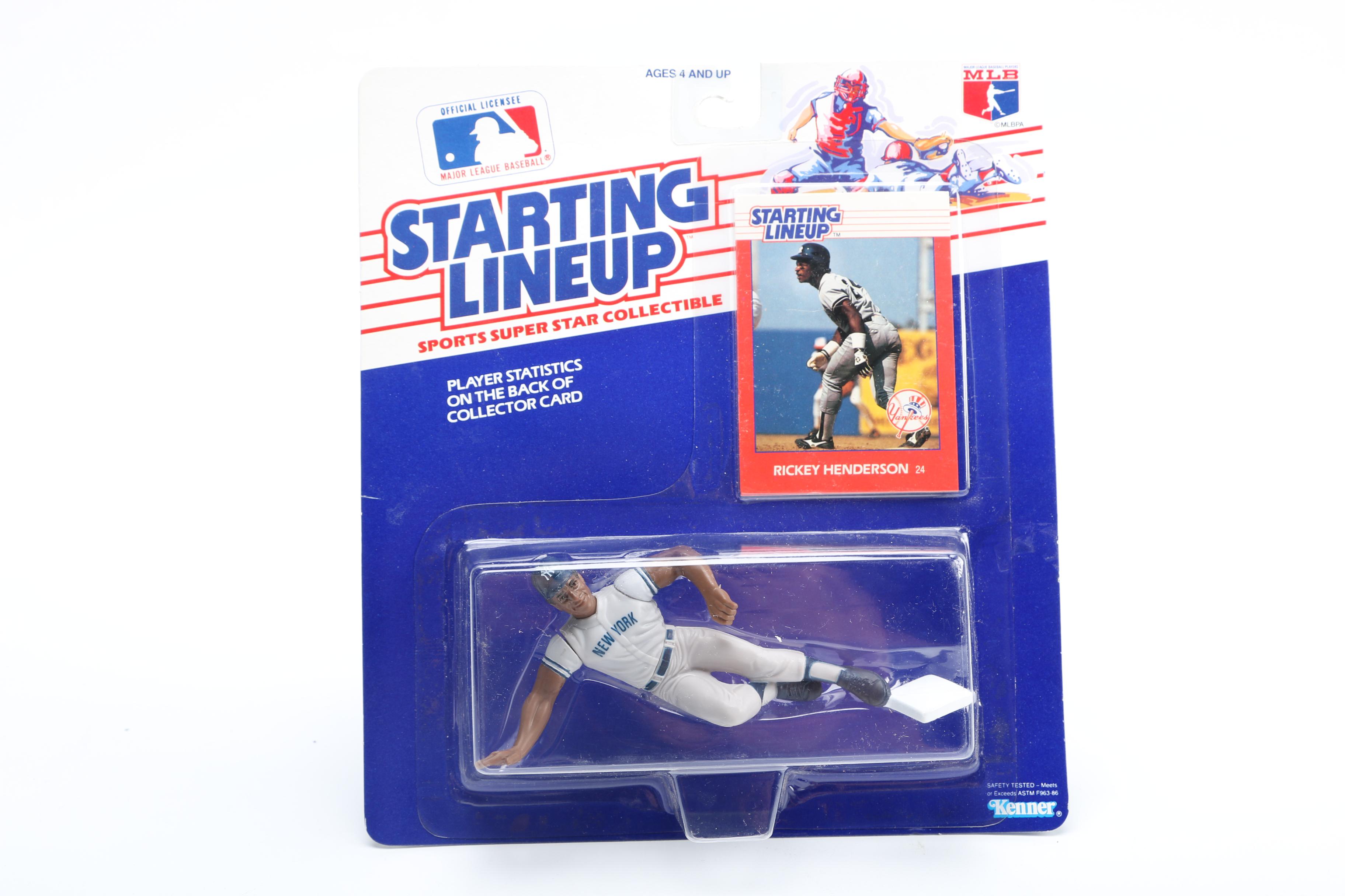Assortment of Fifteen Starting Lineup Sports Superstar Collectibles
