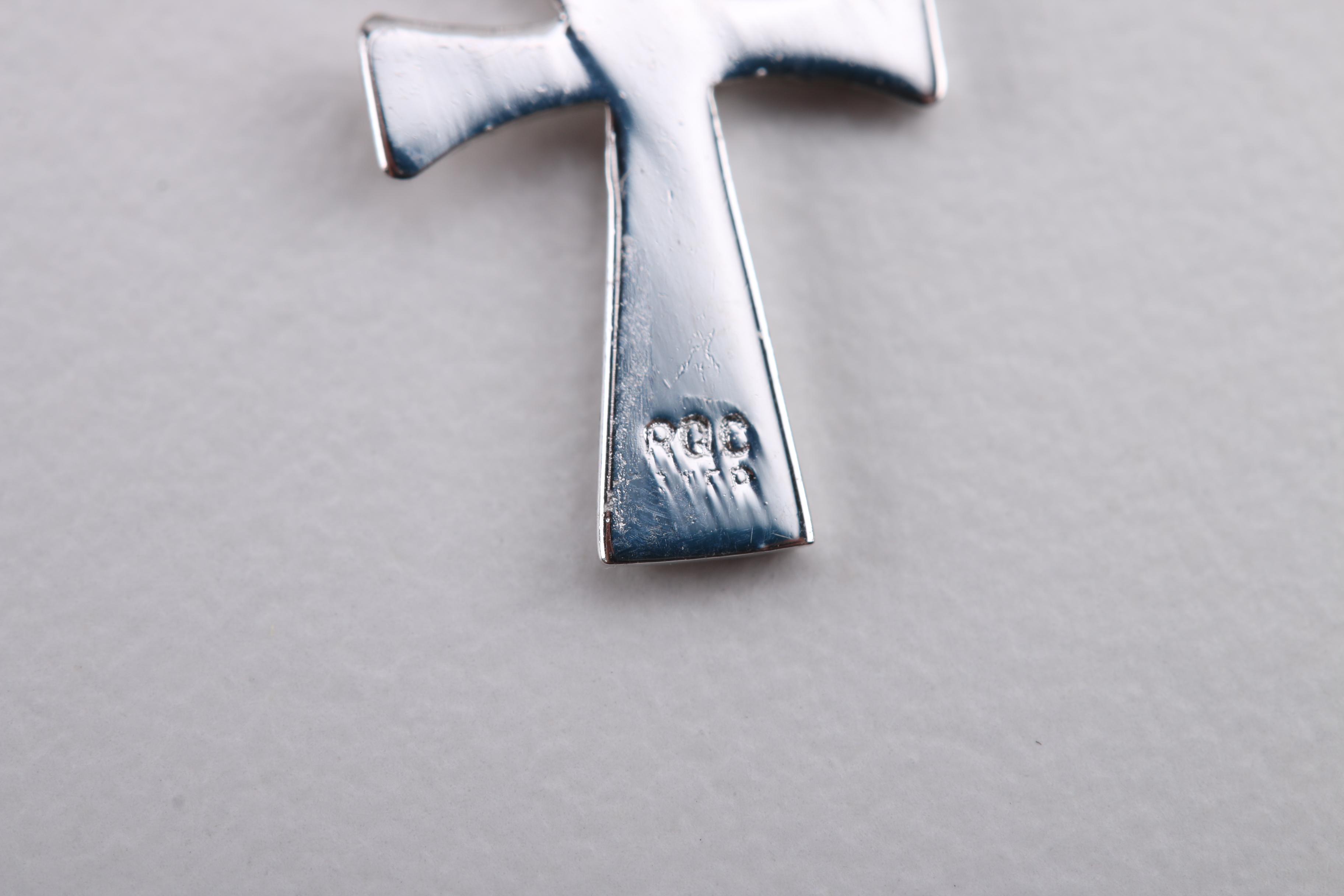 Sterling Silver Brooches, Earrings and Charm Bracelet