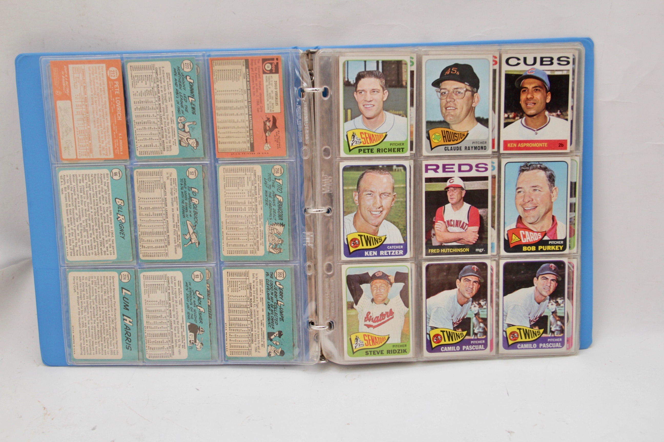 1960s Topps Baseball Cards