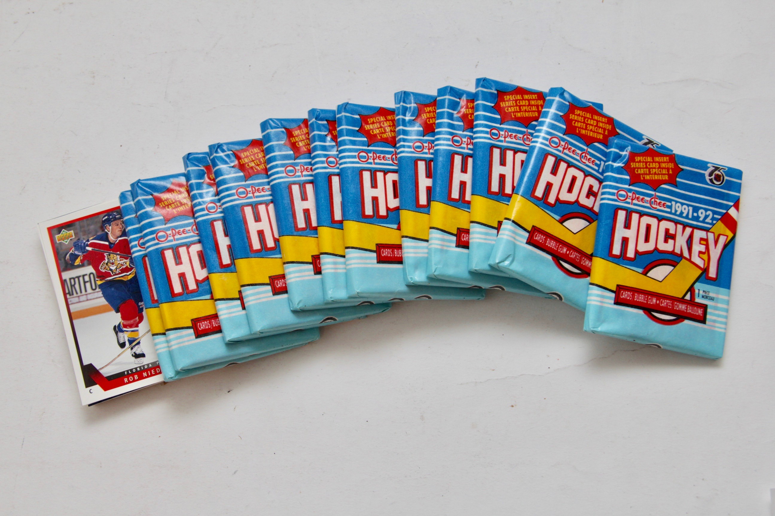 Early 1990s Hockey Cards