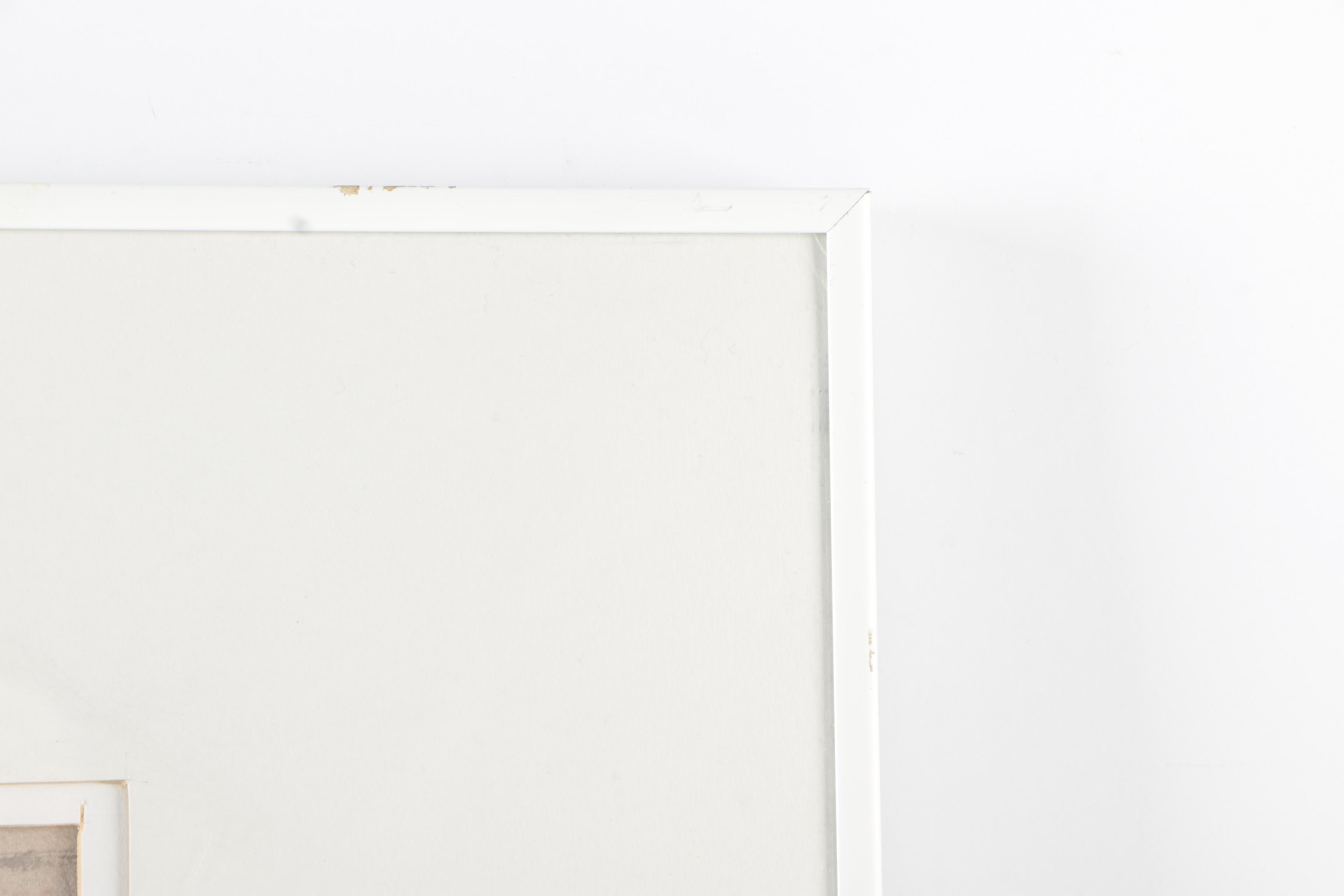 Signed Original Watercolor Painting "Monkegan Island Old Door"