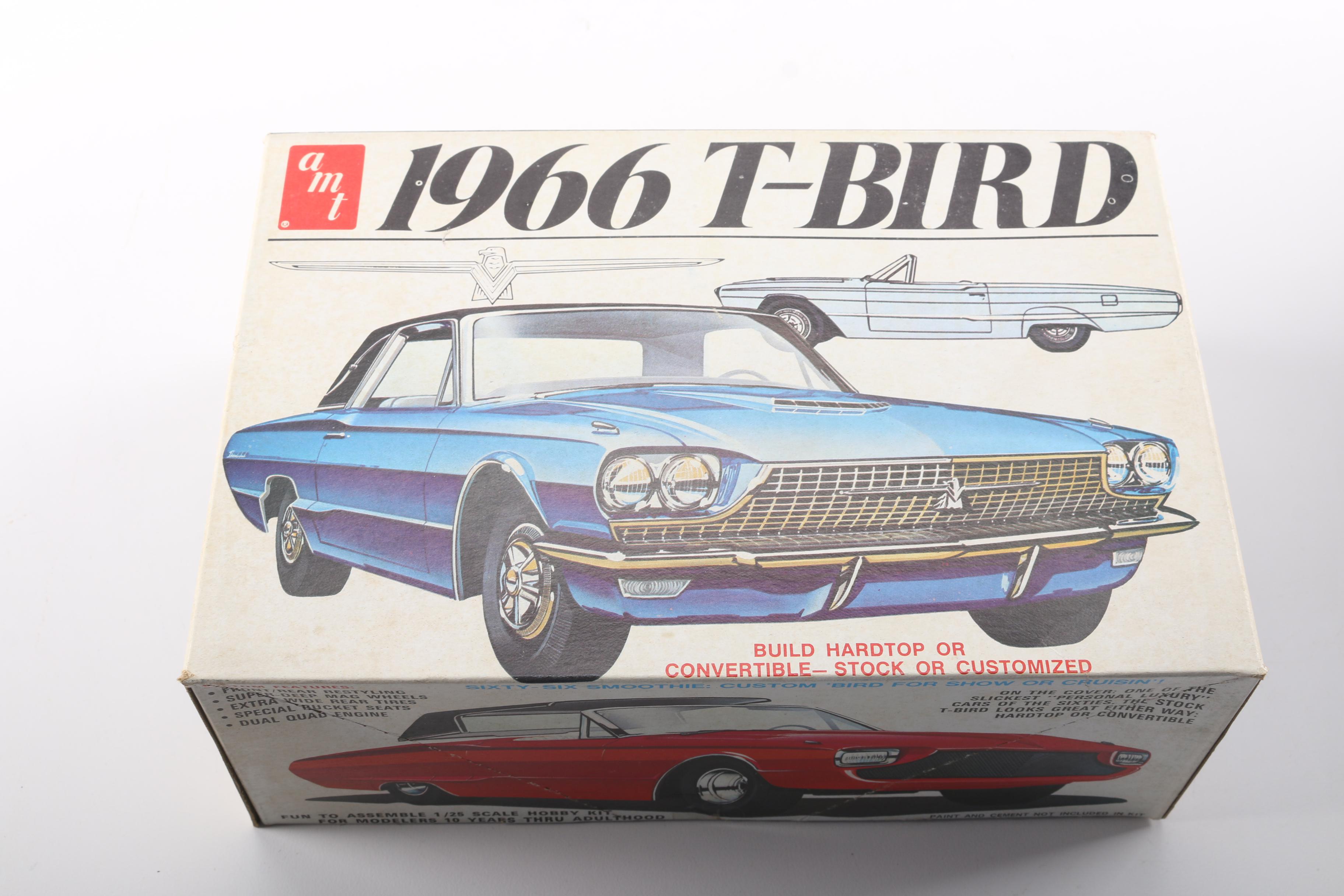 Collection of Six Model Car Kits
