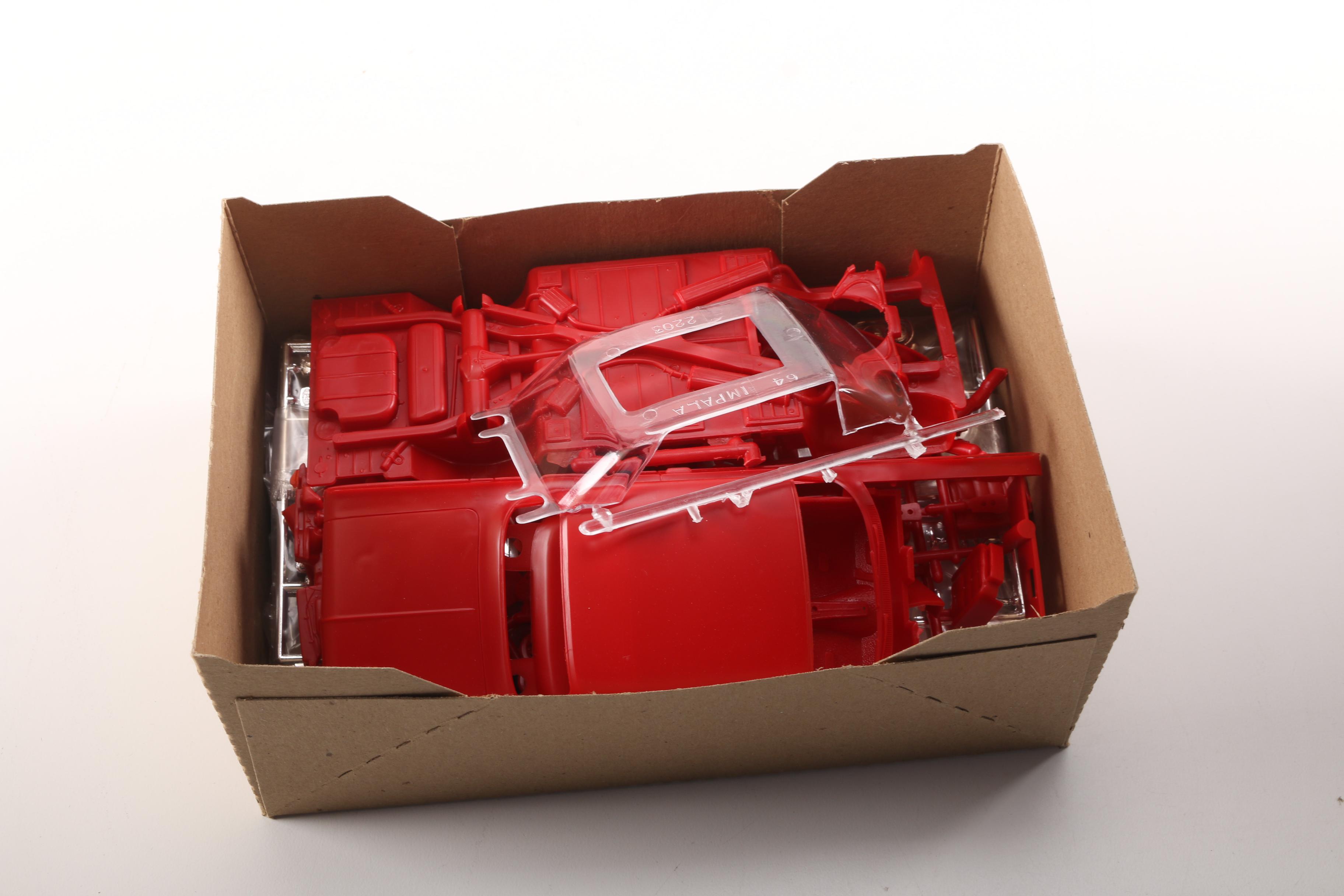 Collection of Six Model Car Kits