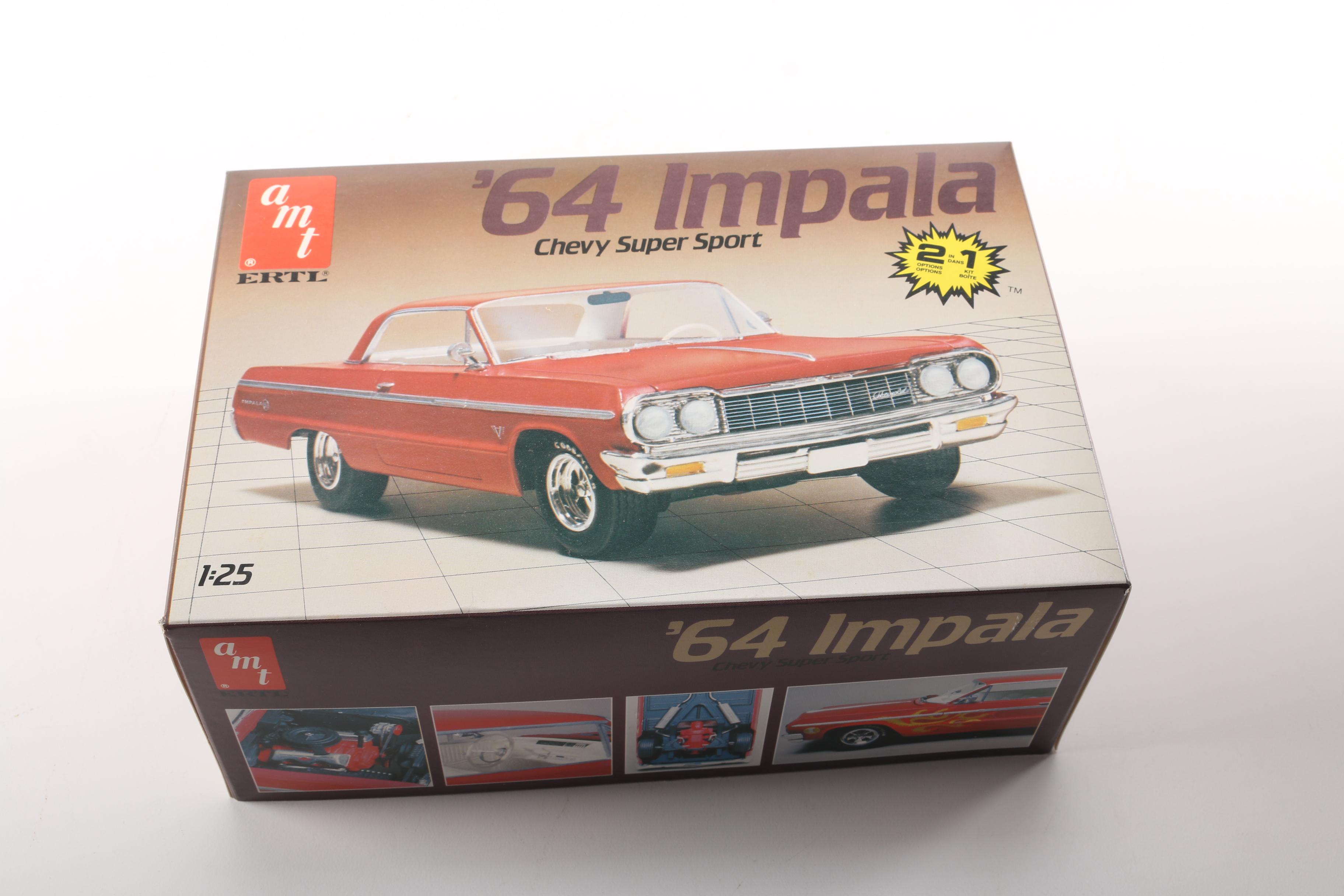 Collection of Six Model Car Kits