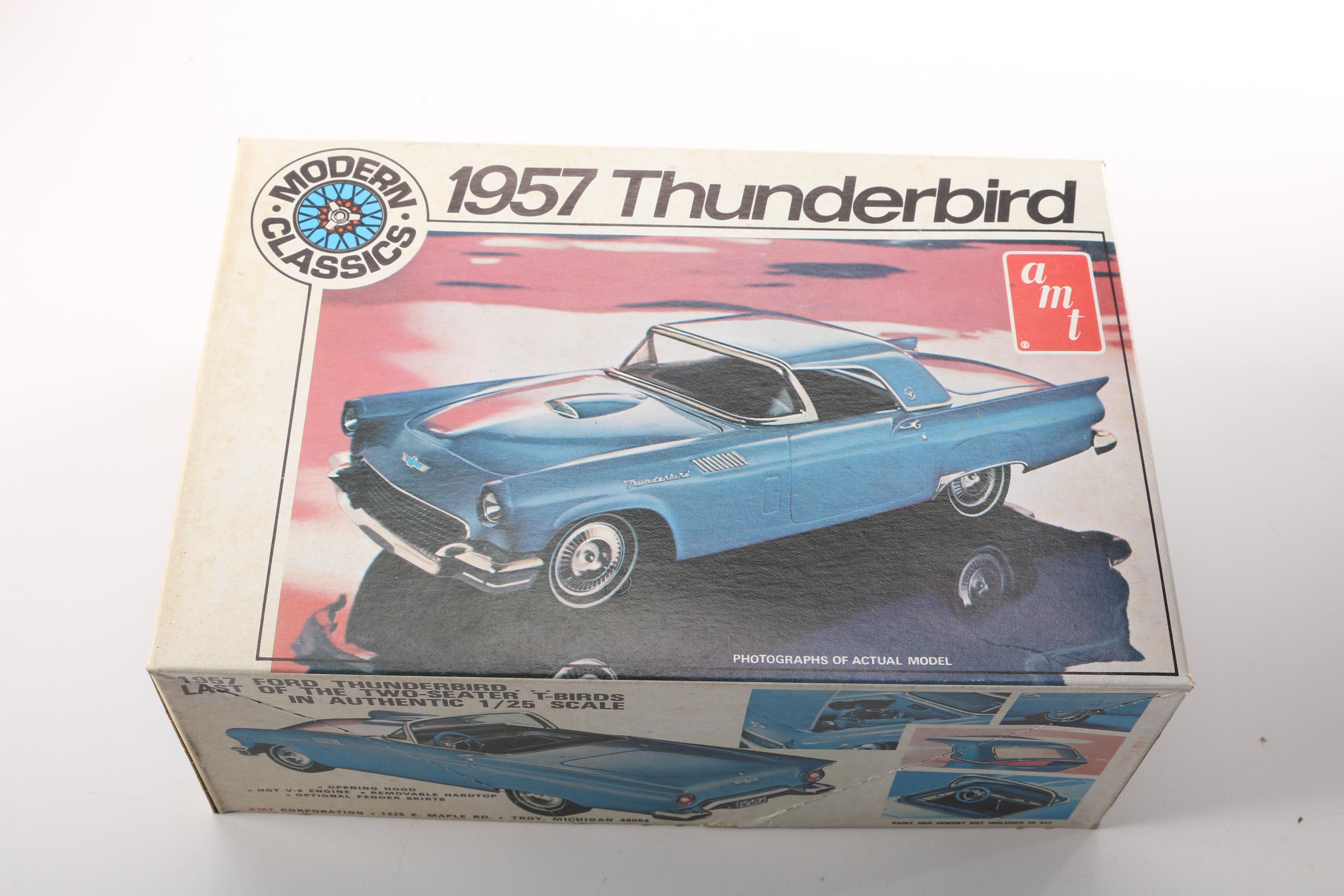 Collection of Six Model Car Kits