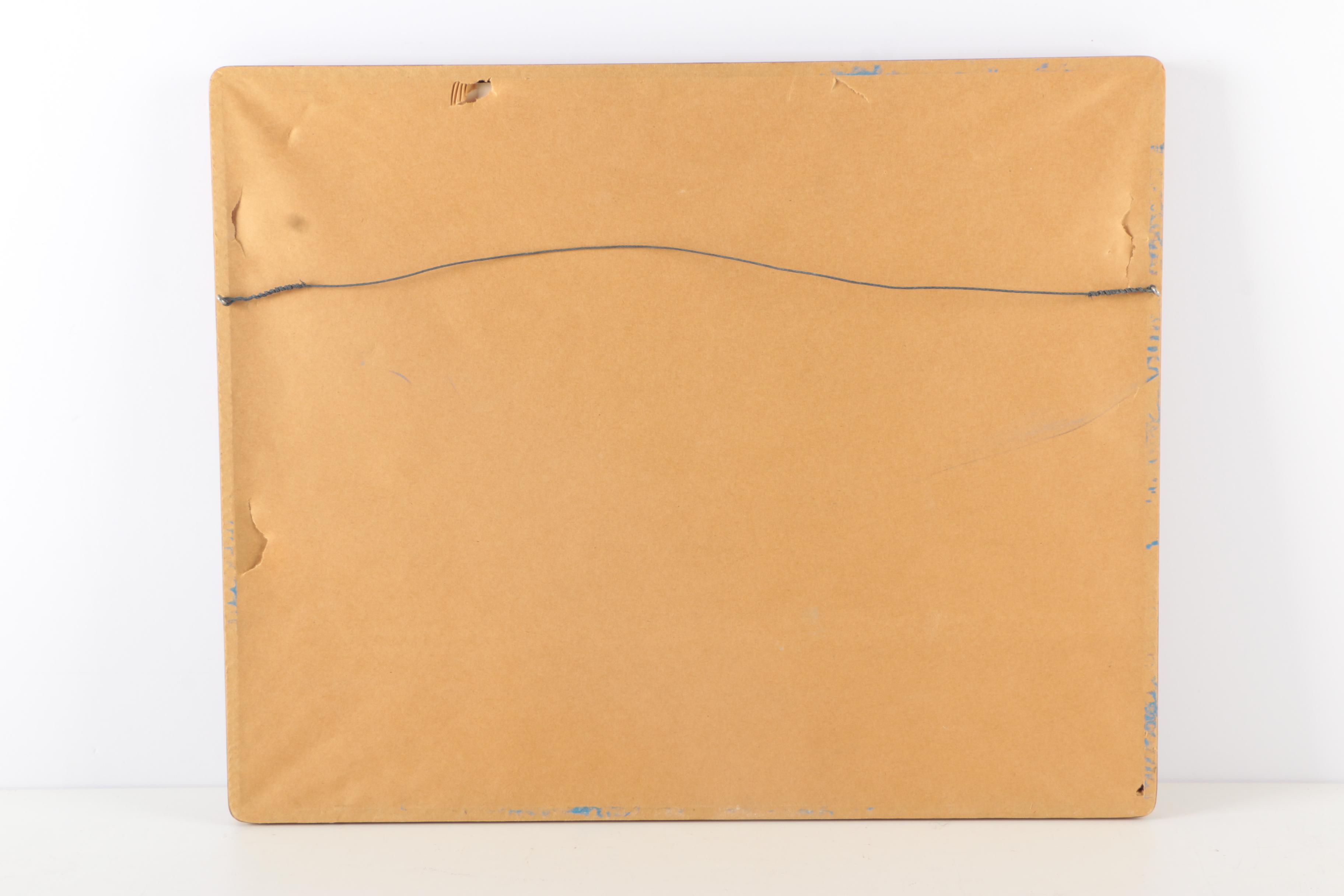 Signed Framed Watercolor by Frank MacDonald