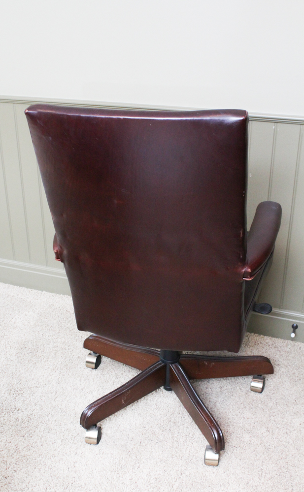 Stanley Furniture Leather Office Chair
