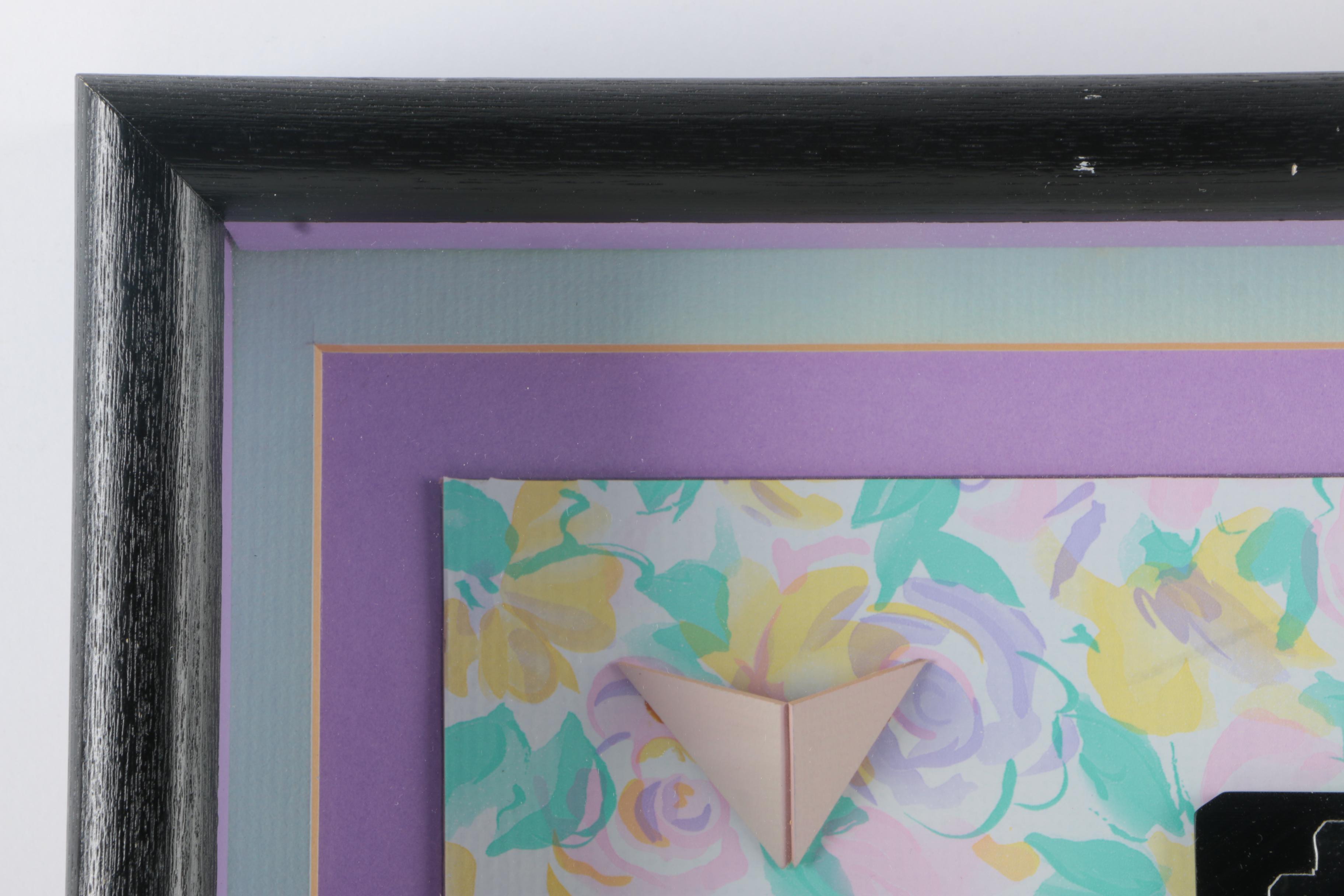 Emile Dekel Mixed Media Sculpture "Old Days Back"